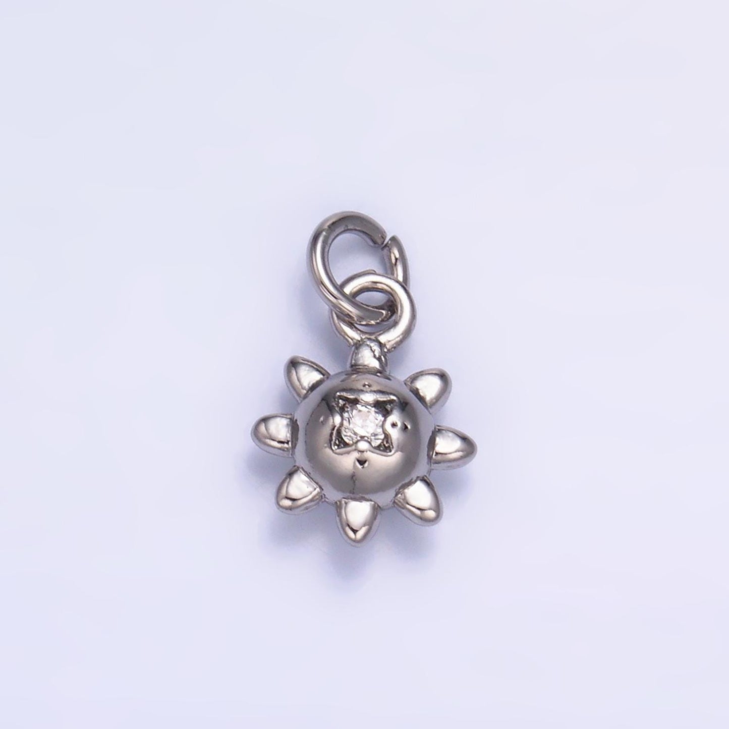 Mini Gold Sun Charm 24k gold filled Celestial charm for bracelet necklace jewelry making supply | W879