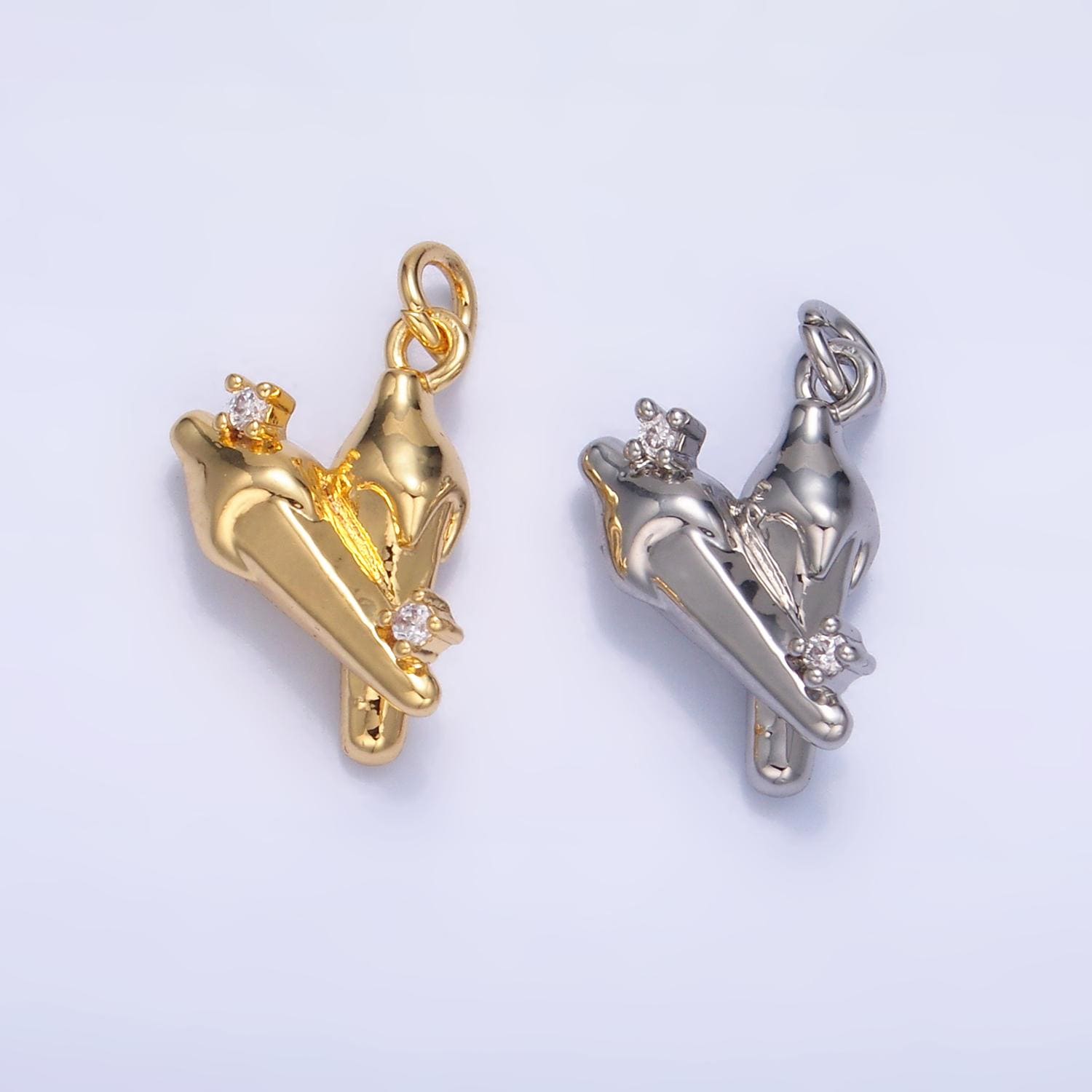 24k gold filled 15mm chili fruit puffed add-on charm | W795