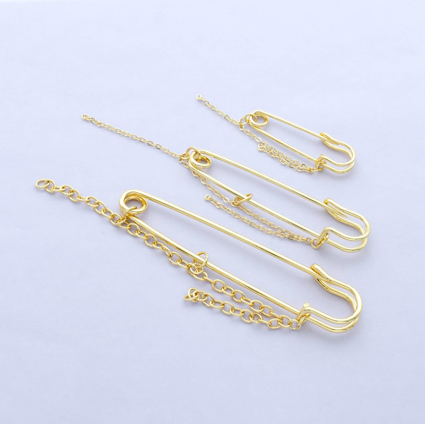 Supply for Safety Pin Brooch Charm Making for Bag Knit Shirt Purse Charm Pin Backpack Charm Jewelry Making Supply Trend WA3046