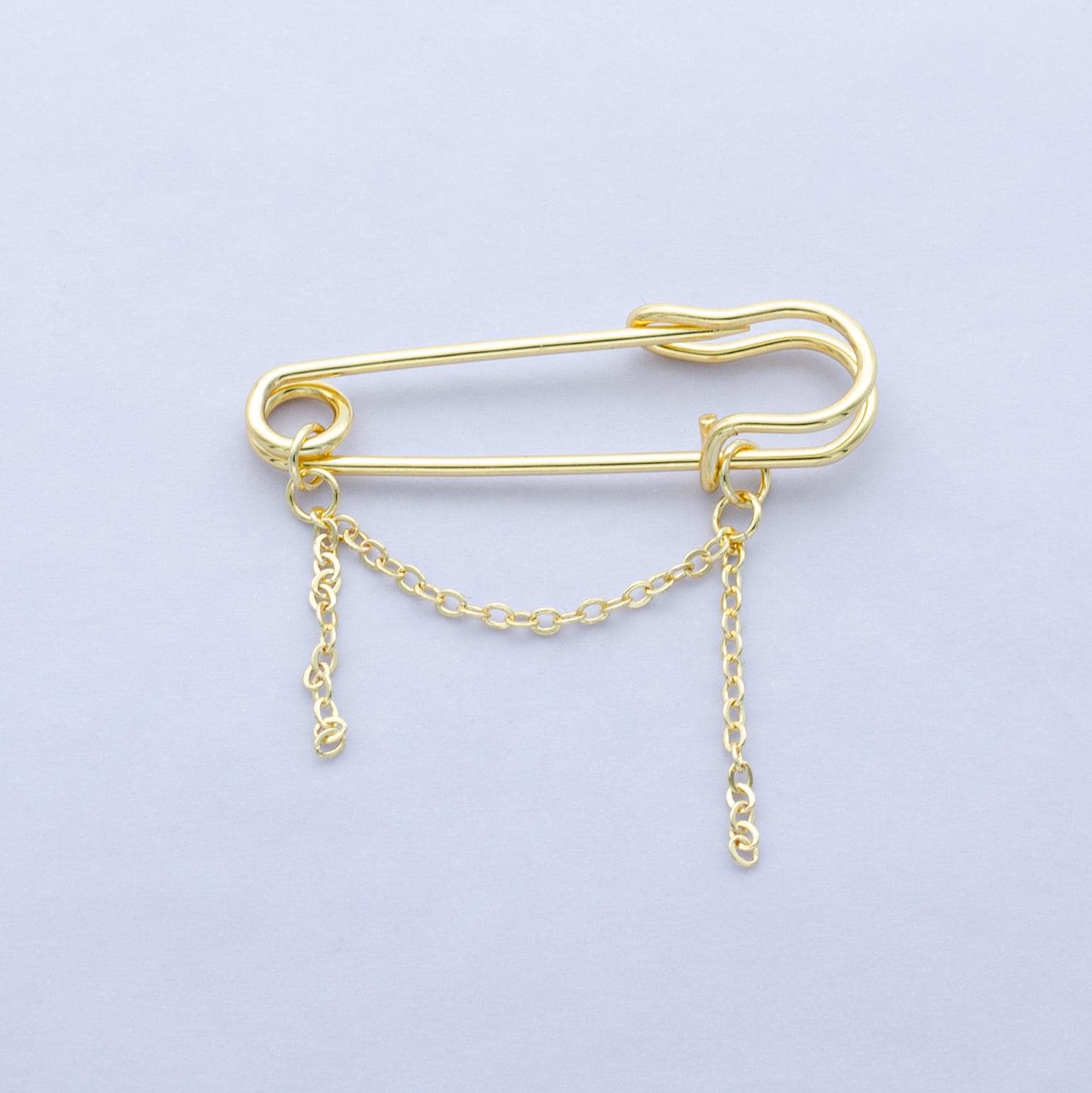Supply for Safety Pin Brooch Charm Making for Bag Knit Shirt Purse Charm Pin Backpack Charm Jewelry Making Supply Trend WA3046