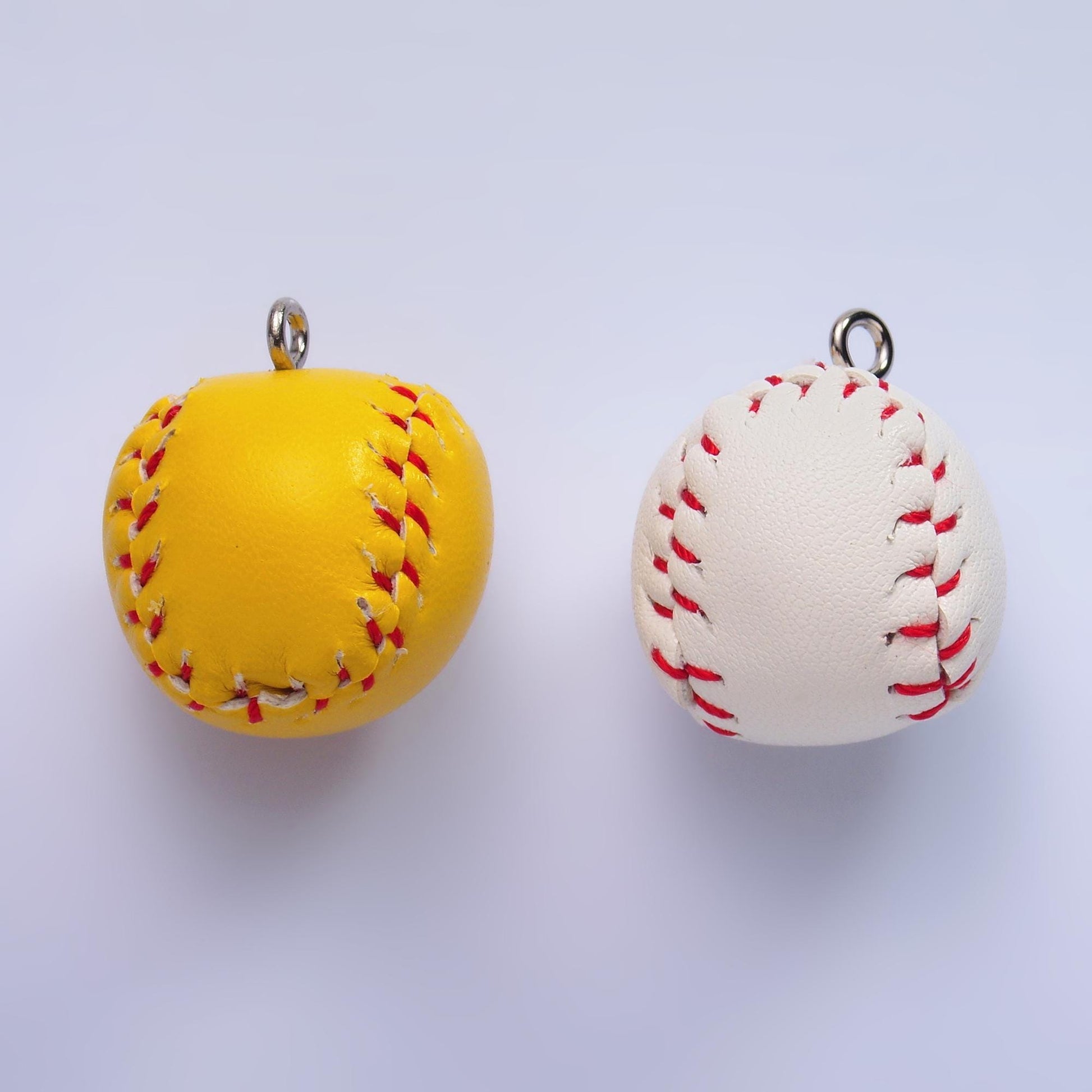 3D Baseball Softball Charm Sport Team Club Lovers for Bag Charm Earring Tumbler Key Chain Charm M466