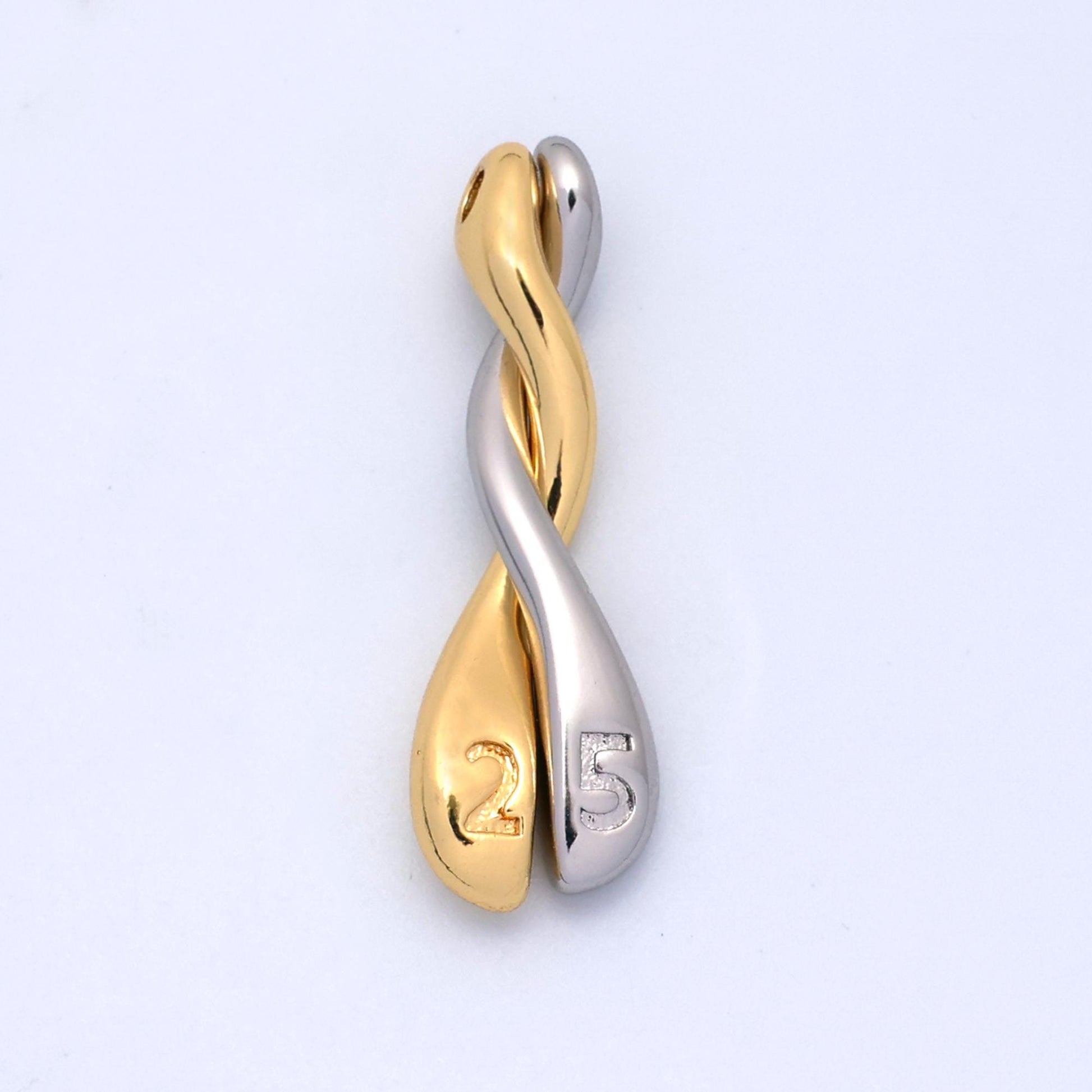 Dainty Mix Metal 24k gold filled 2025 year letter charms pendant diy jewelry making charm for Graduation gift jewelry C875