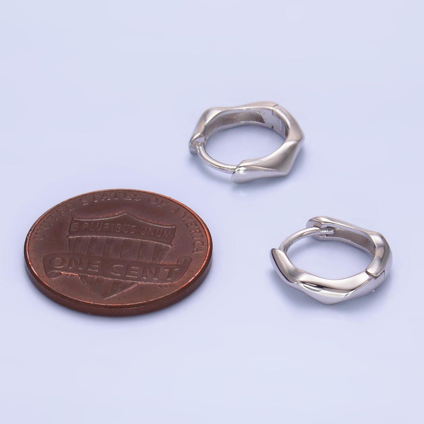 Minimalist Sterling Silver Huggie Earrings 12mm Classic Lever Back Huggie Earrings Lightweight Earrings Mother Day Gift idea SL-579