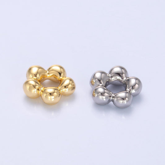 Mini Gold Filled Spacer beads for diy beaded bracelet Necklace jewelry charms rondelle bead spacer bead size 10mm B-642