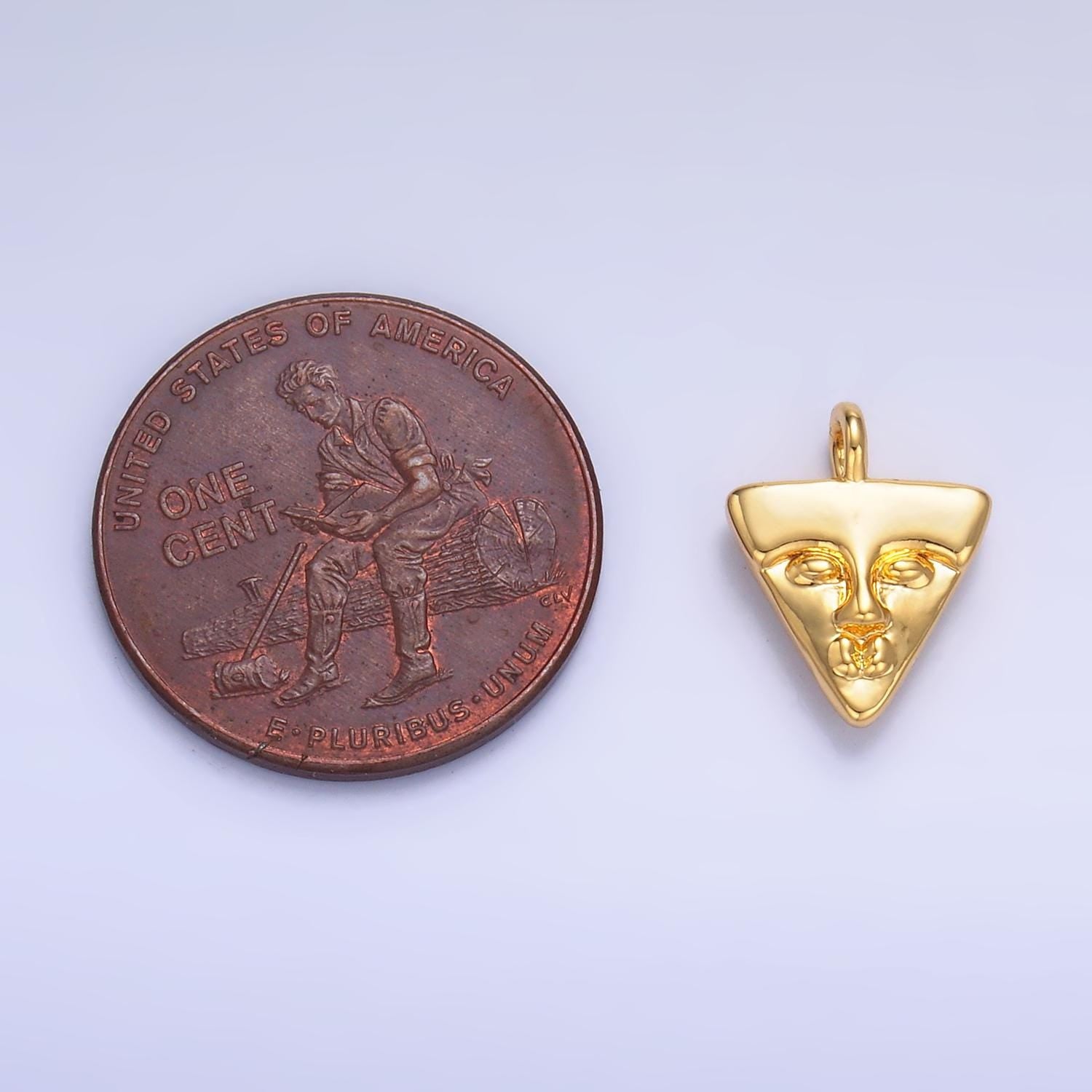 Mini Gold Filled Pizza Charm Cheese Pyramid Pizza Pendant for Bracelet Necklace Earring Component Jewelry Making Supply C055