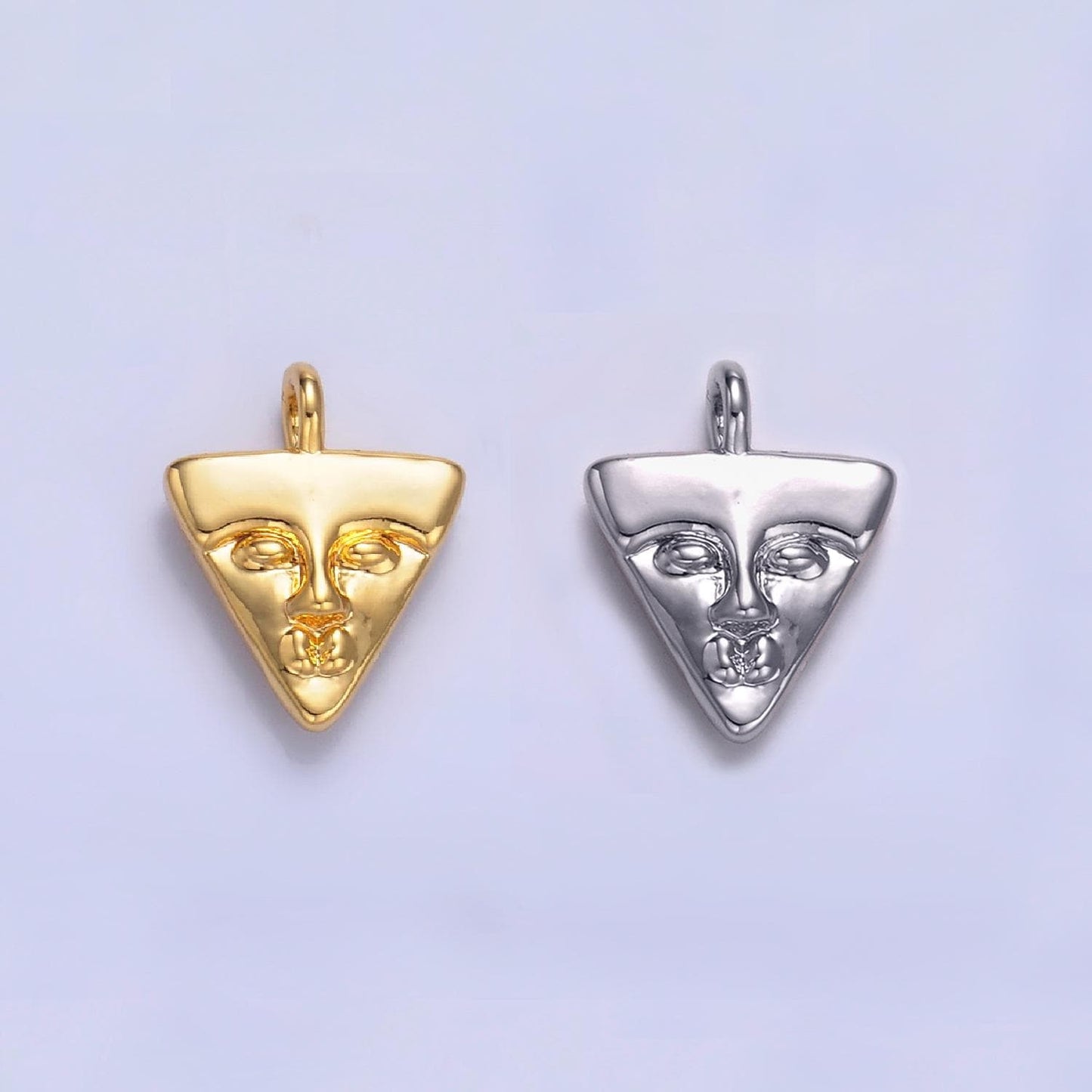 Mini Gold Filled Pizza Charm Cheese Pyramid Pizza Pendant for Bracelet Necklace Earring Component Jewelry Making Supply C055