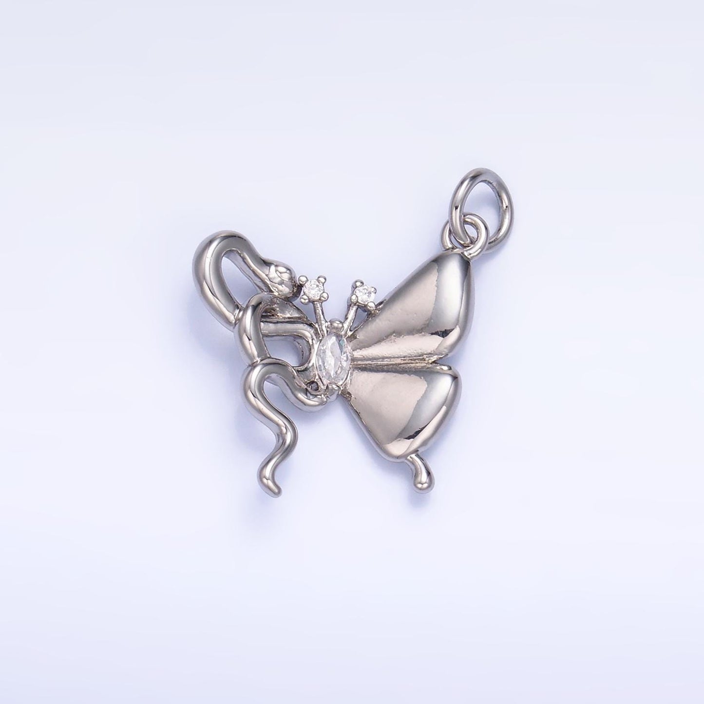 Gold Butterfly Charm 24K Gold Filled Mariposa Pendant Bracelet Necklace for DIY Jewelry Making Supply M176