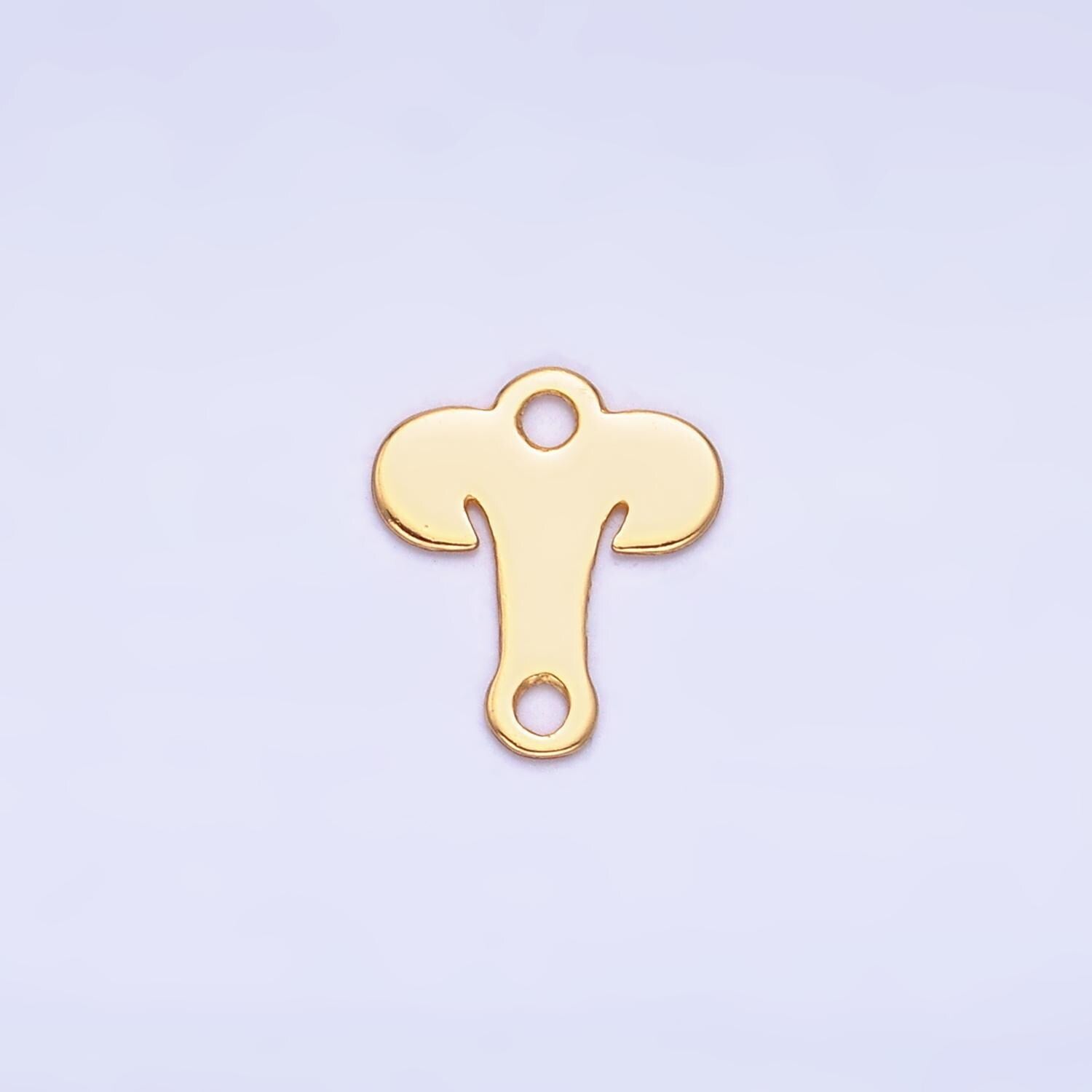 Gold Vermeil Sterling Silver Zodiac Sign Charm Connector for Necklace Bracelet Link Astrology Sign Personalized Jewelry Supplies SL-567