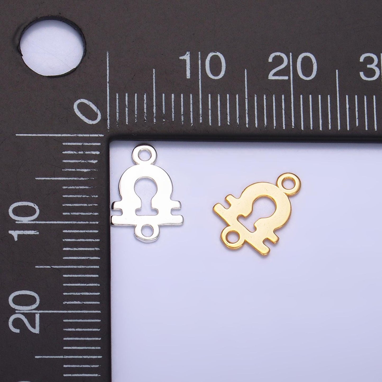 Sterling Silver Zodiac Sign Connector Astrology Constellations Link Connector for Necklace Bracelet Jewelry Making Supply SL573