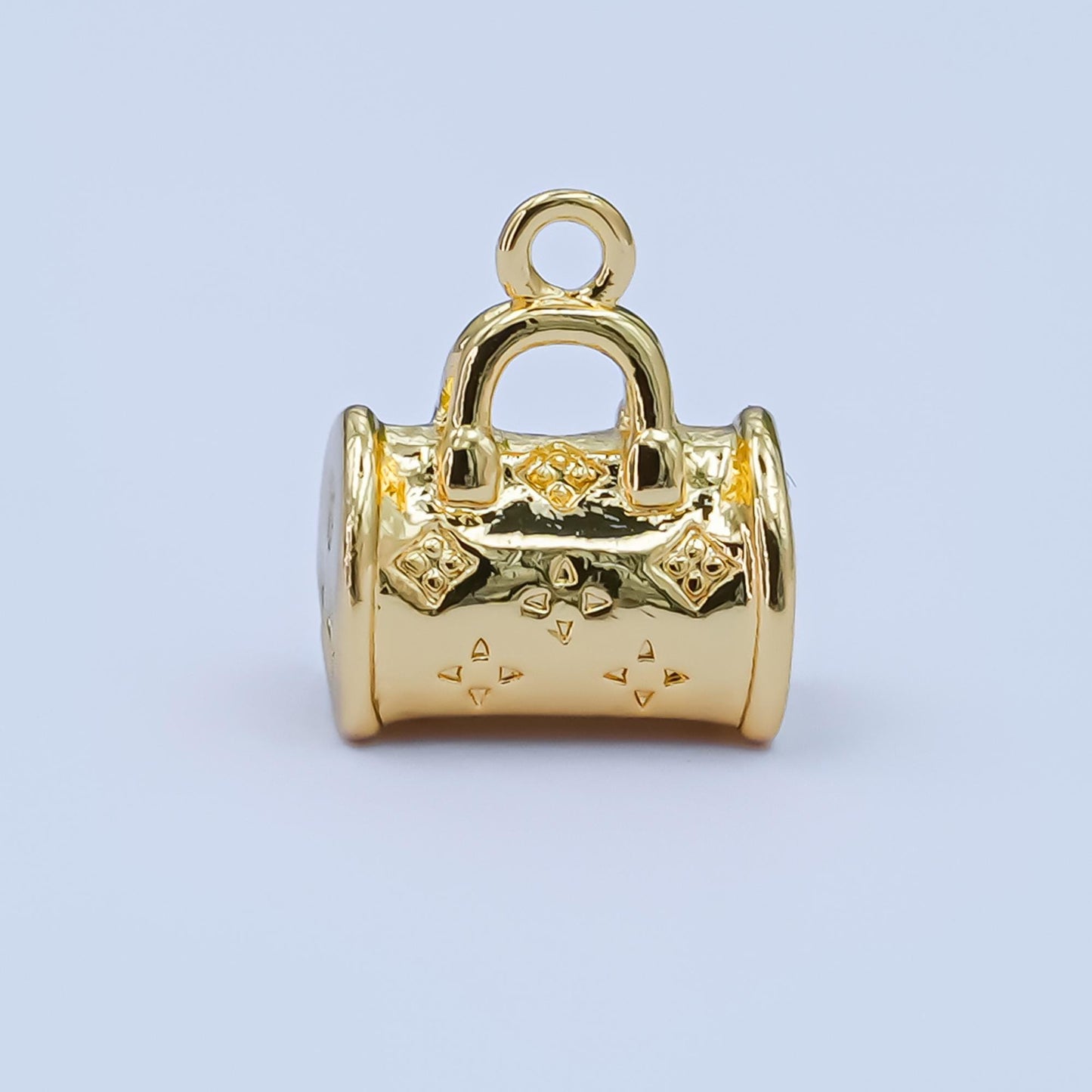 24k gold Filled dainty purse bag Charm pendant for Fashionista bracelet necklace component | n-043