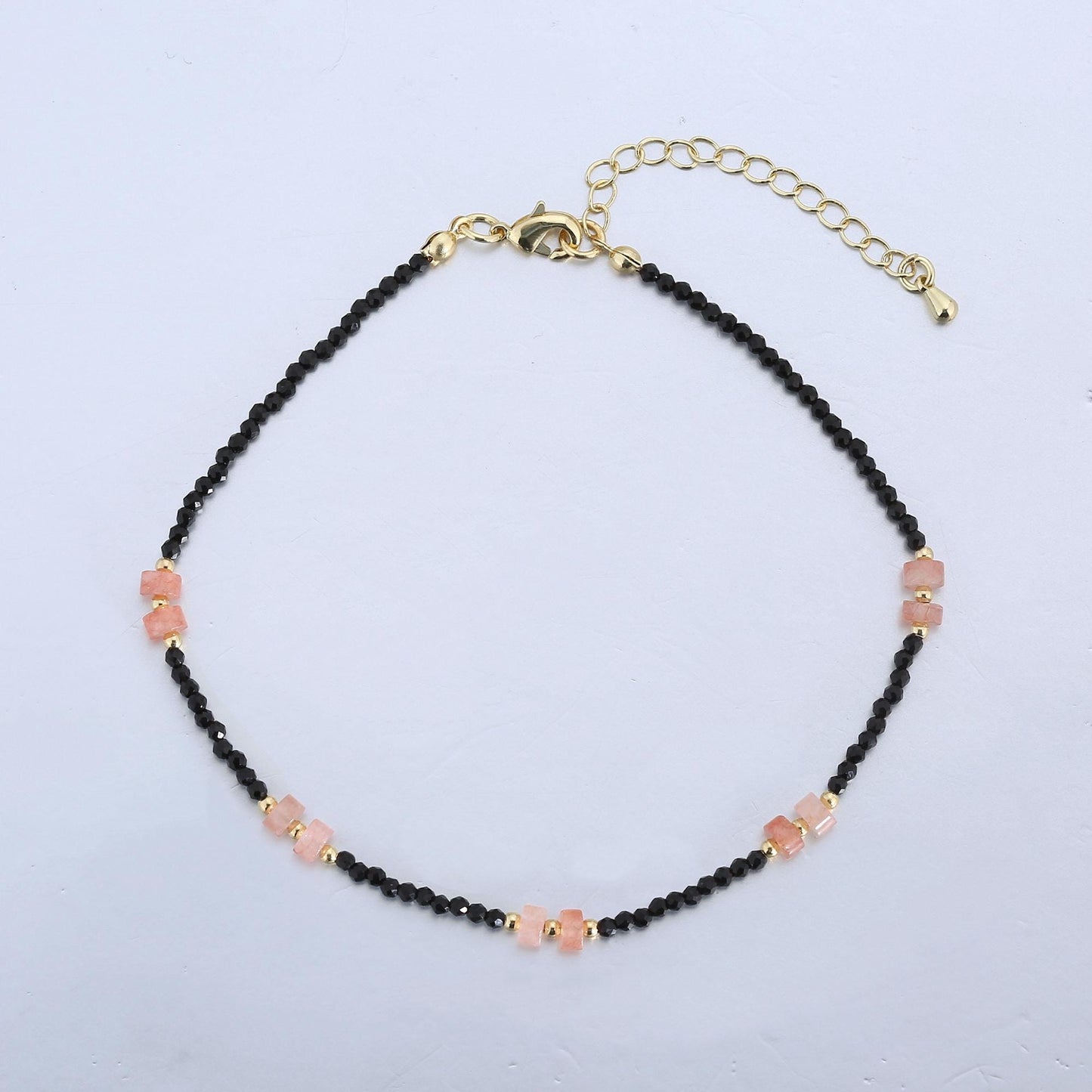 Handcrafted Beaded Anklets for Summer Jewelry Handmade Gift Idea 9 inch Long WA2947