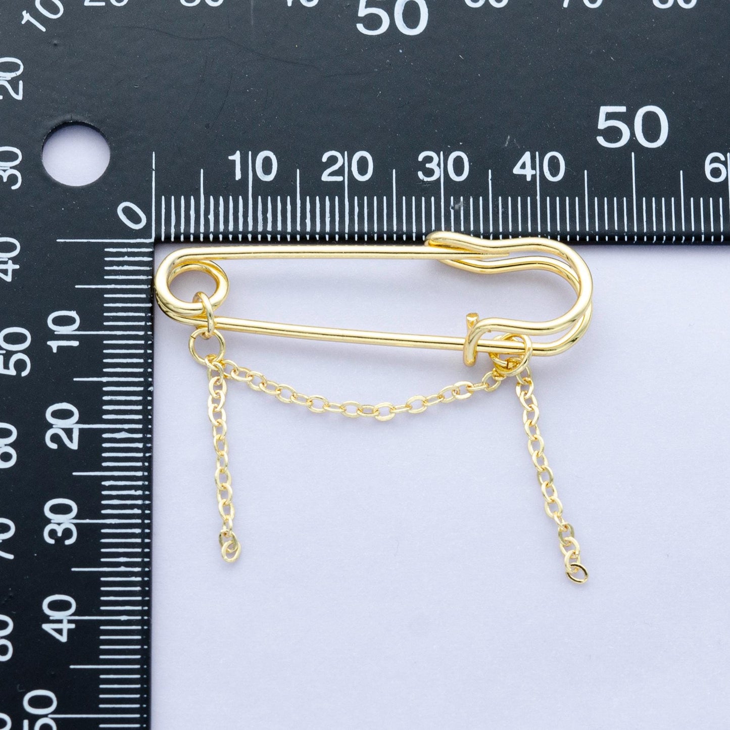 Supply for Safety Pin Brooch Charm Making for Bag Knit Shirt Purse Charm Pin Backpack Charm Jewelry Making Supply Trend WA3046
