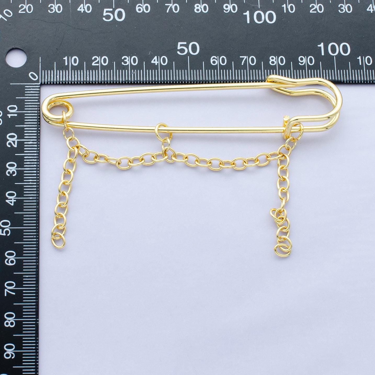 Supply for Safety Pin Brooch Charm Making for Bag Knit Shirt Purse Charm Pin Backpack Charm Jewelry Making Supply Trend WA3046