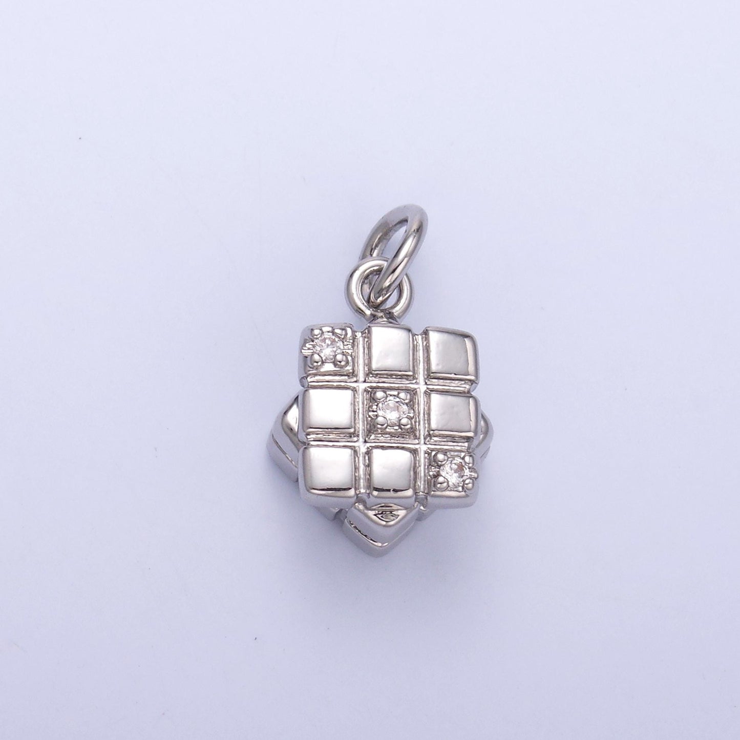 24k Gold Filled Cubic Charm Games Inspired Jewelry Making supply for Bracelet Necklace Earring N011