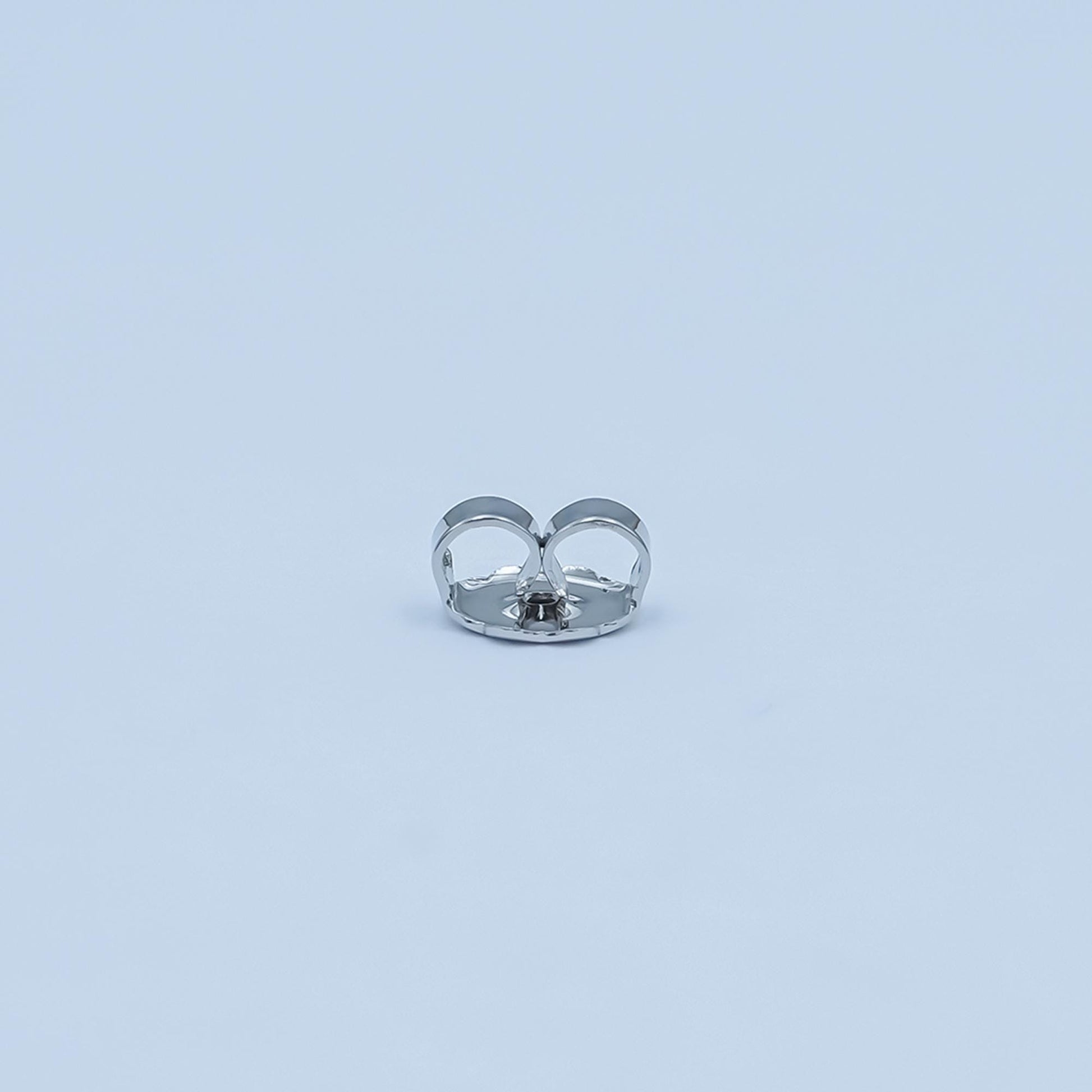 10 pair Silver earring backs, earring stoppers, butterfly earring backs, clutch earring backs, jewelry finding Z-1144