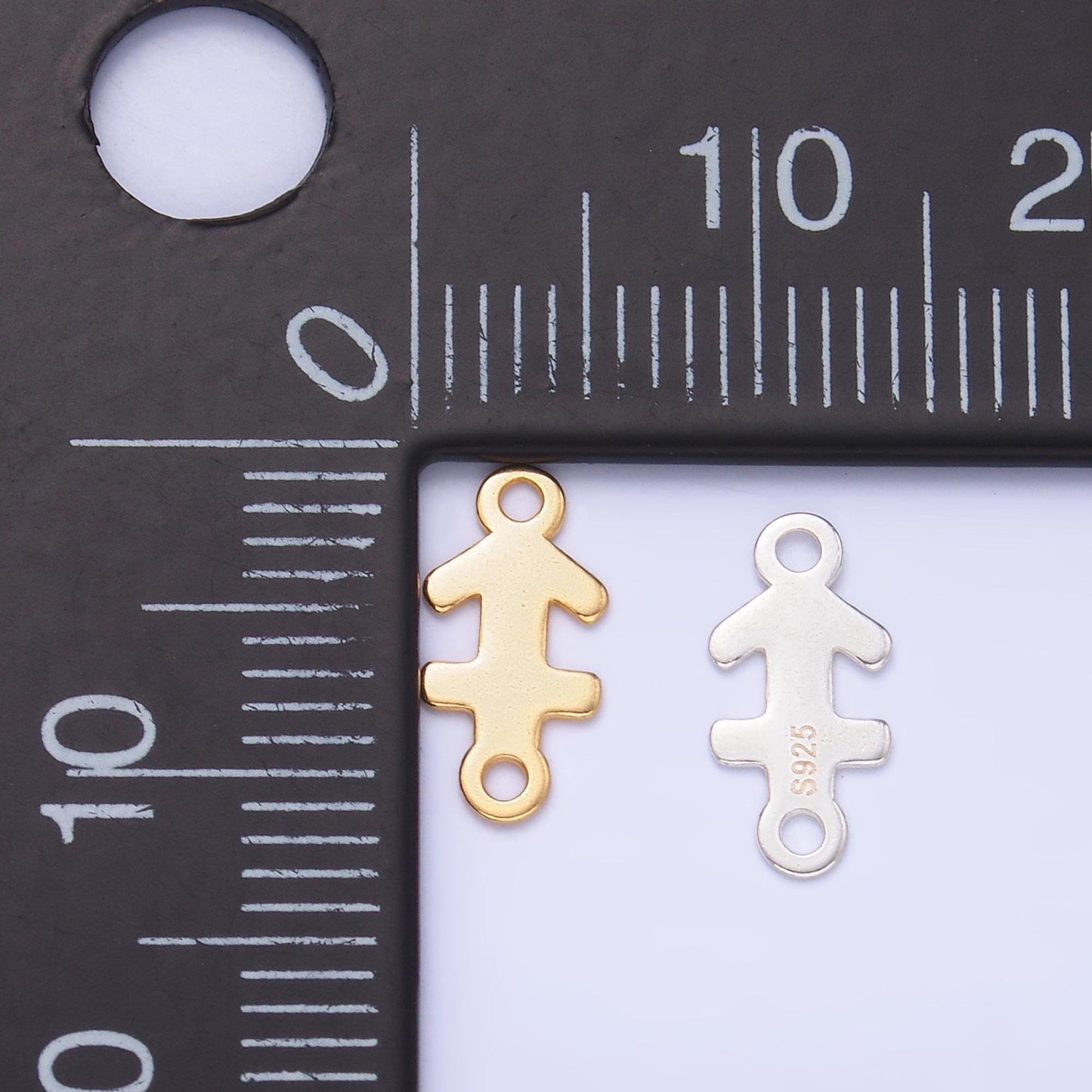 S925 Sterling Silver Zodiac Sign Charm Connector for Necklace Bracelet Link Astrology Sign Personalized Jewelry Supplies SL-567