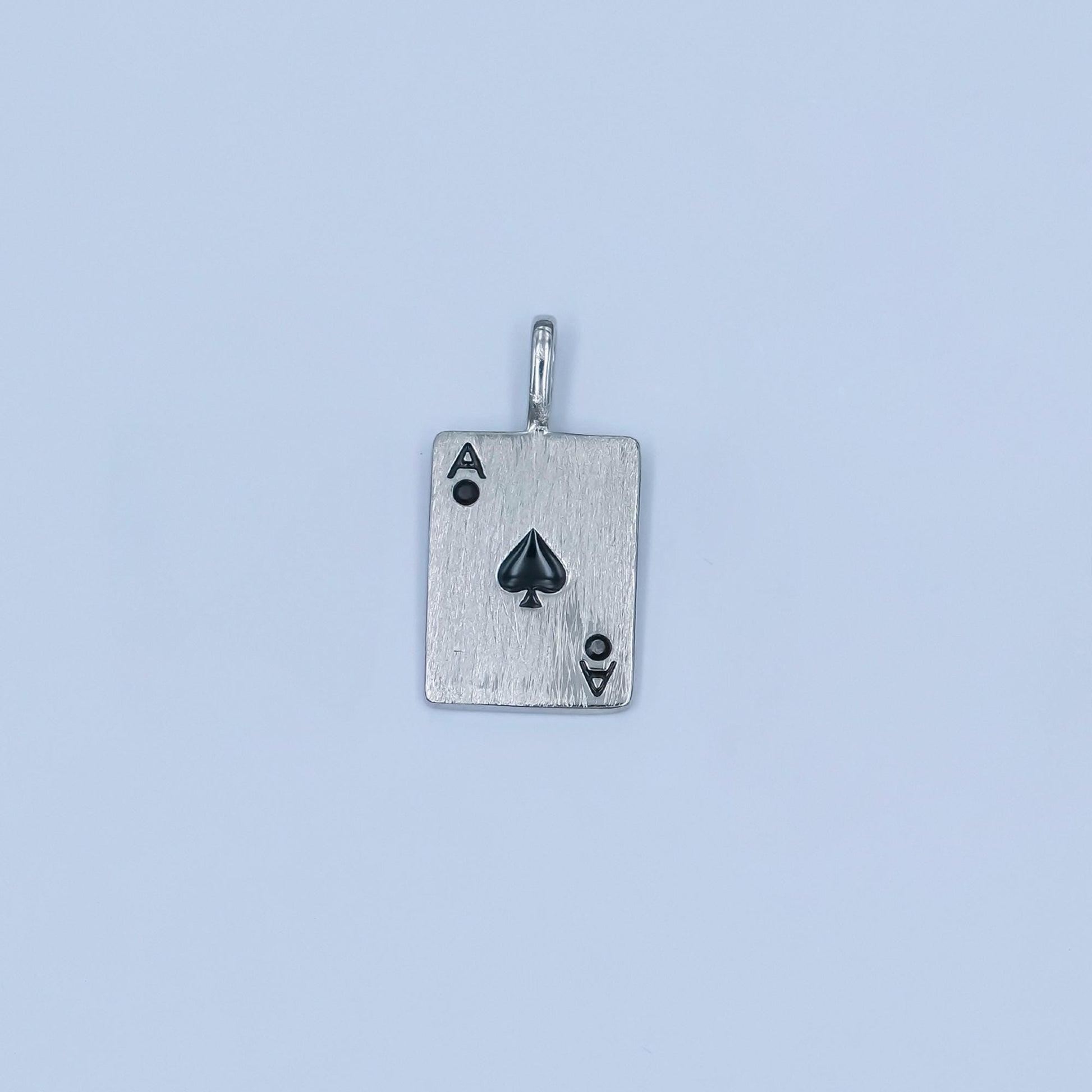 Dainty Gold heart ace playing card charm ace of spade poker pendant las vegas jewelry inspired AA-1449