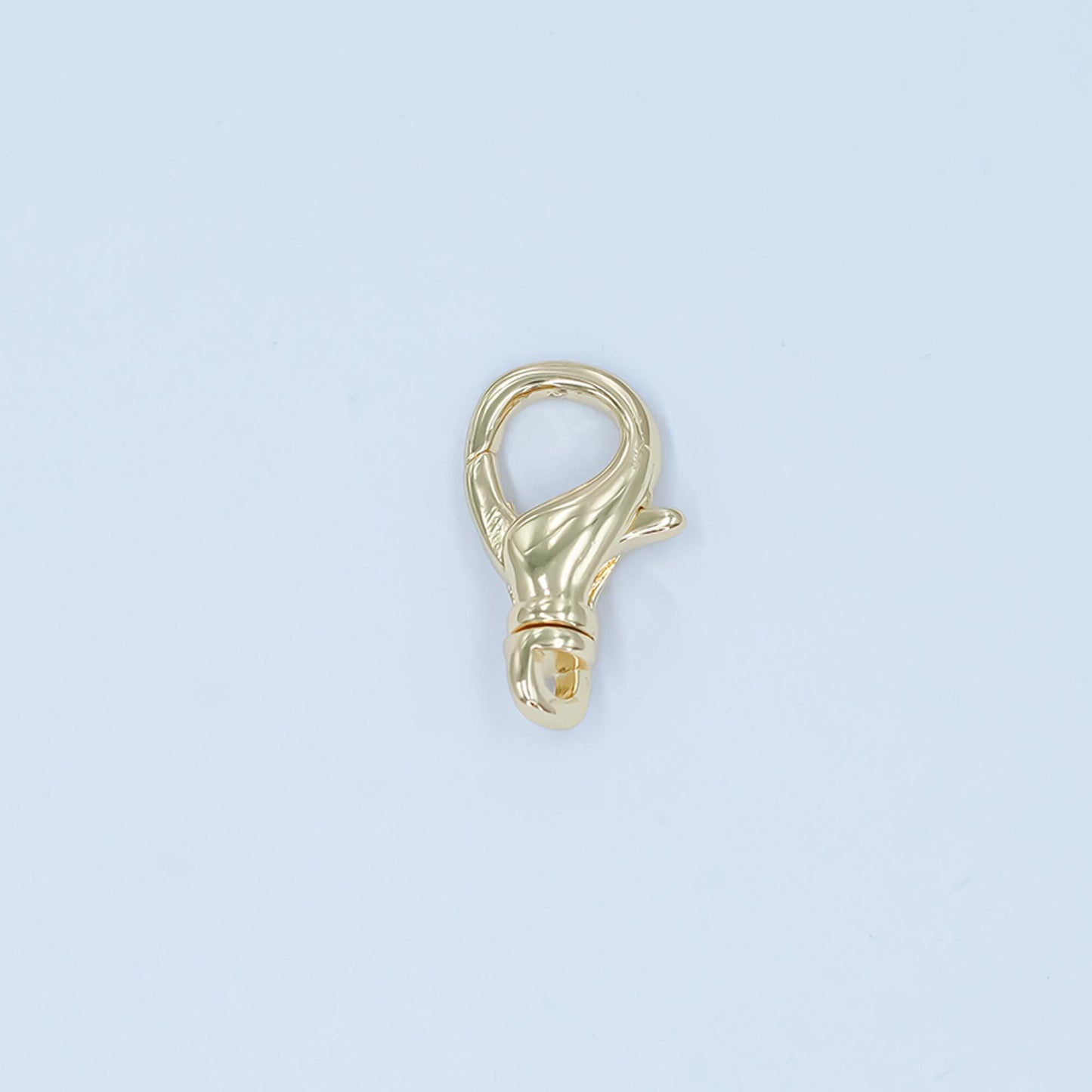 Mini 24k gold filled Swivel lobster clasps for bracelet Anklet jewelry supply in gold silver Z-1137