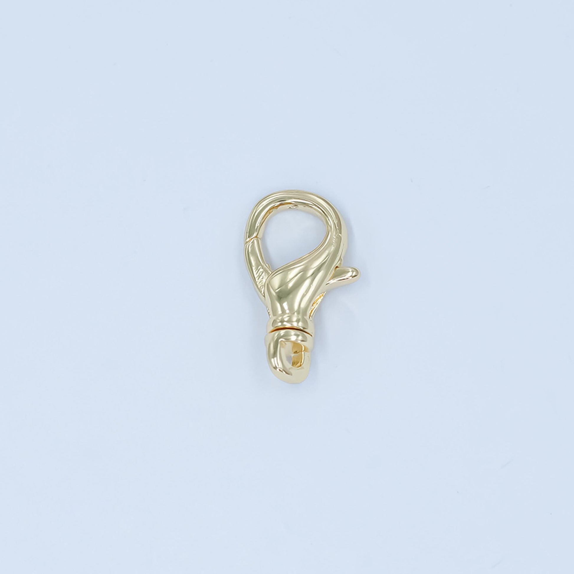 Mini 24k gold filled Swivel lobster clasps for bracelet Anklet jewelry supply in gold silver Z-1137