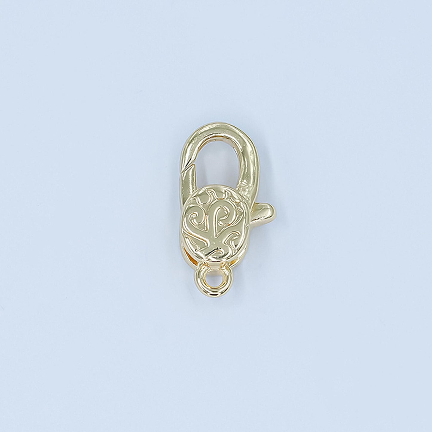 Mini 24k gold filled artisan rustic lobster clasps for bracelet Anklet necklace jewelry supply in gold silver Z-1139