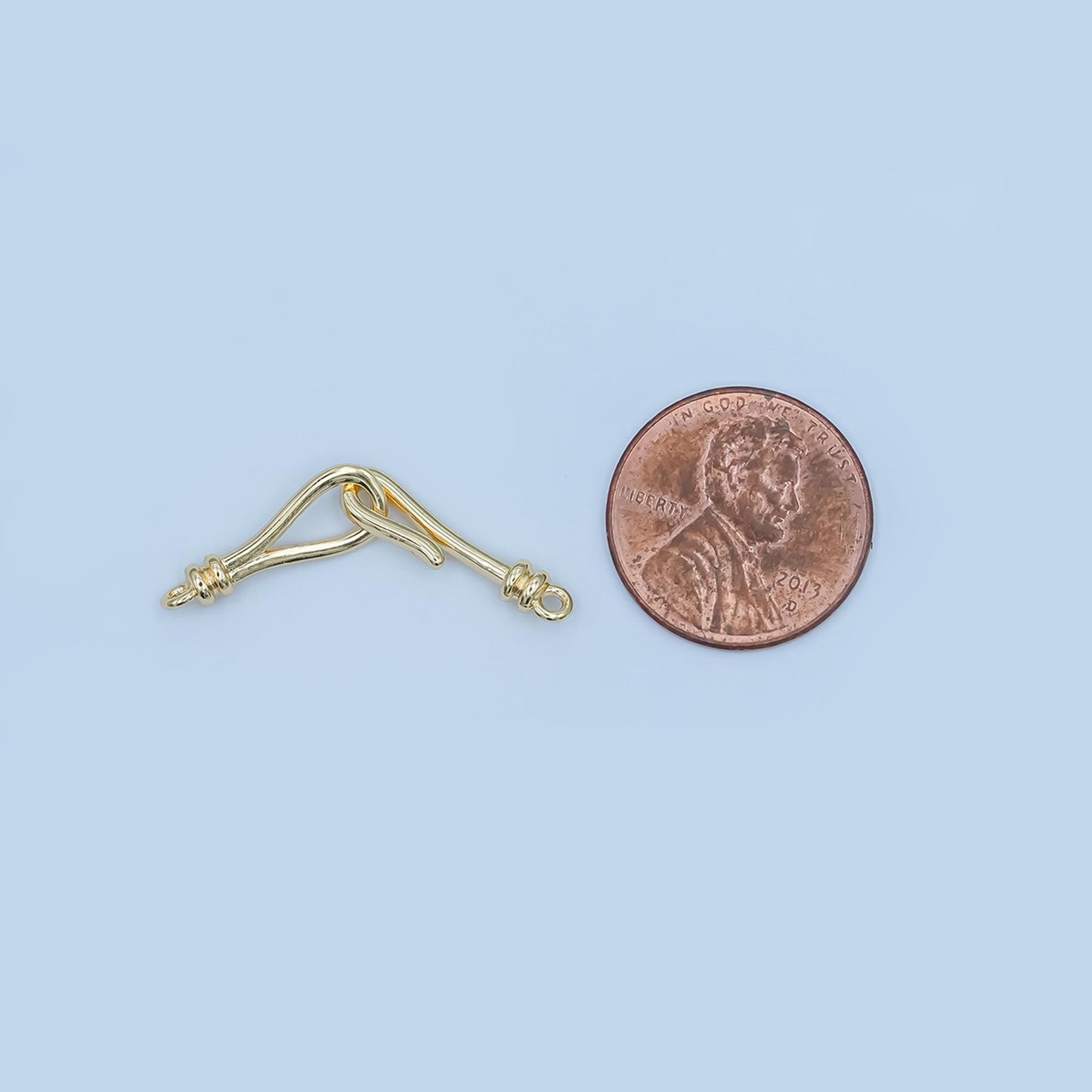 Gold, silver clasps with hook for jewelry end clasp closure supply for jewelry making z057