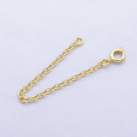 4inches Gold filled chain extender for necklace bracelet supply component findings extenders w/ heart charm, Z-1106