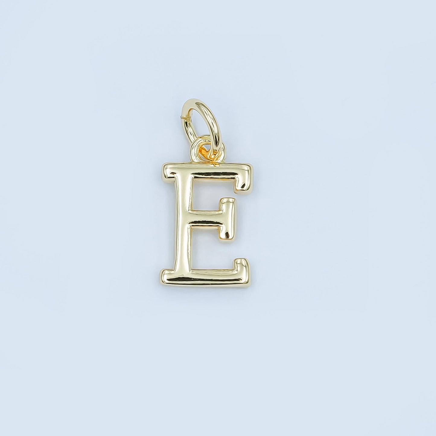 Minimalist Gold letter charms, personalized charm, initial charms, bracelet charms, mini pendant charms for necklace charm A-043