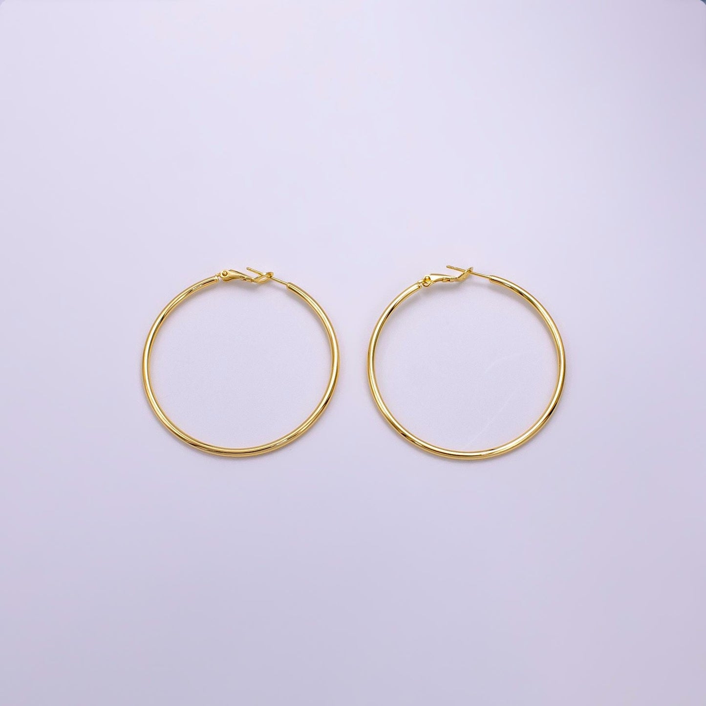 Dainty hoop earrings, Simple round earring Minimalist hoop earrings 14K Gold Filled Earring Supply AB1281