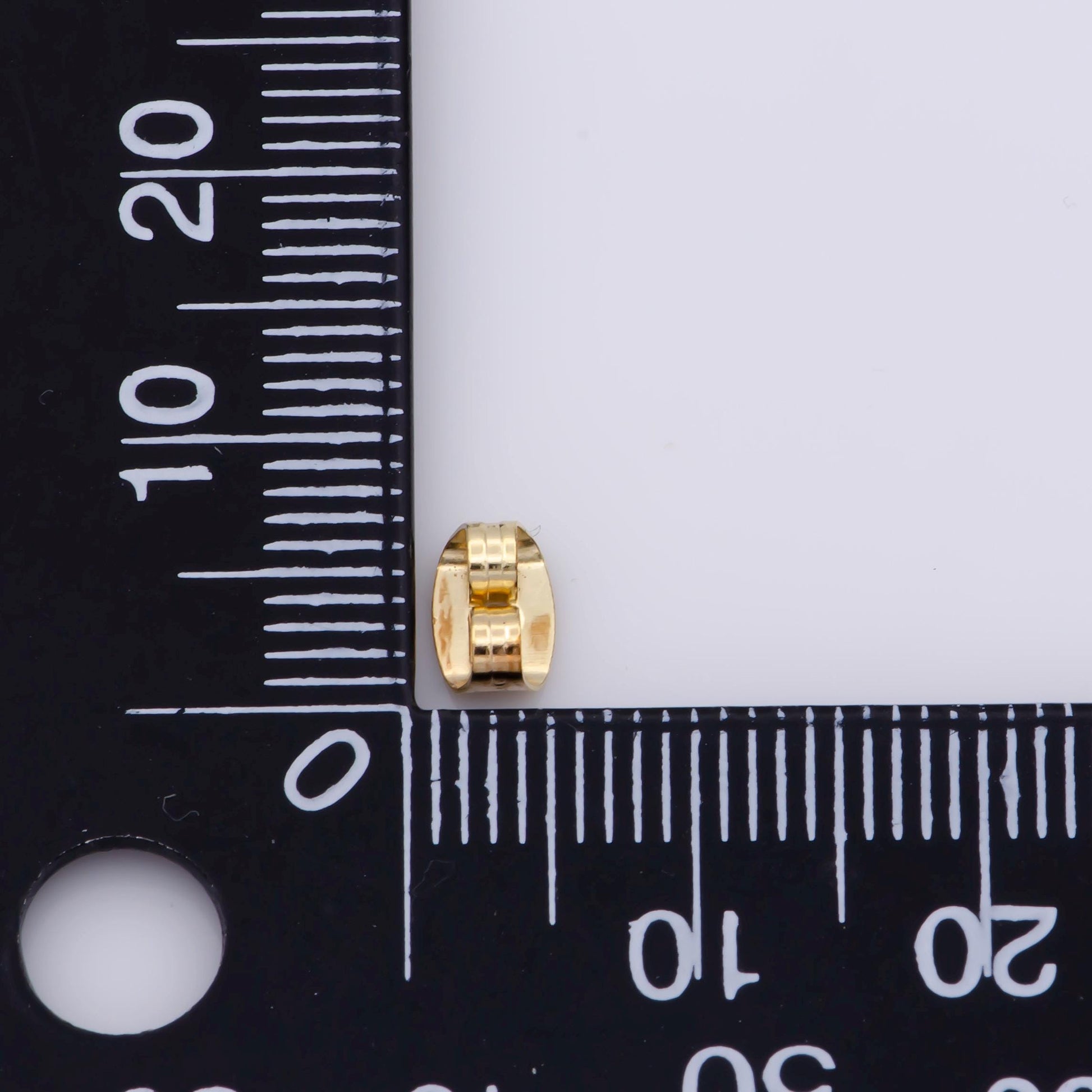 24 Pcs Shiny Gold Earring Backs, Earring Stoppers, Butterfly Earring Backs, Clutch Earring Backs, Jewelry Findings K-920
