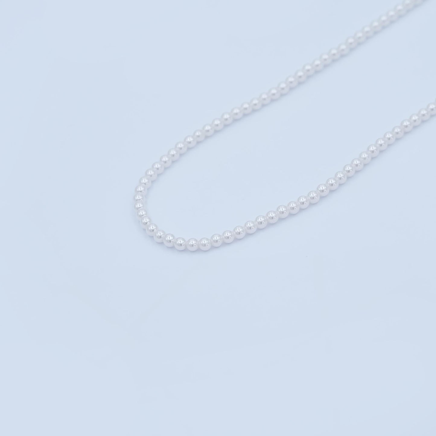 3mm Round Shell Pearl Bead Strand High Luster Synthetic Pearls for Jewelry Making, Necklace & Bracelet Craft Supplies Colorful Beads WA2986