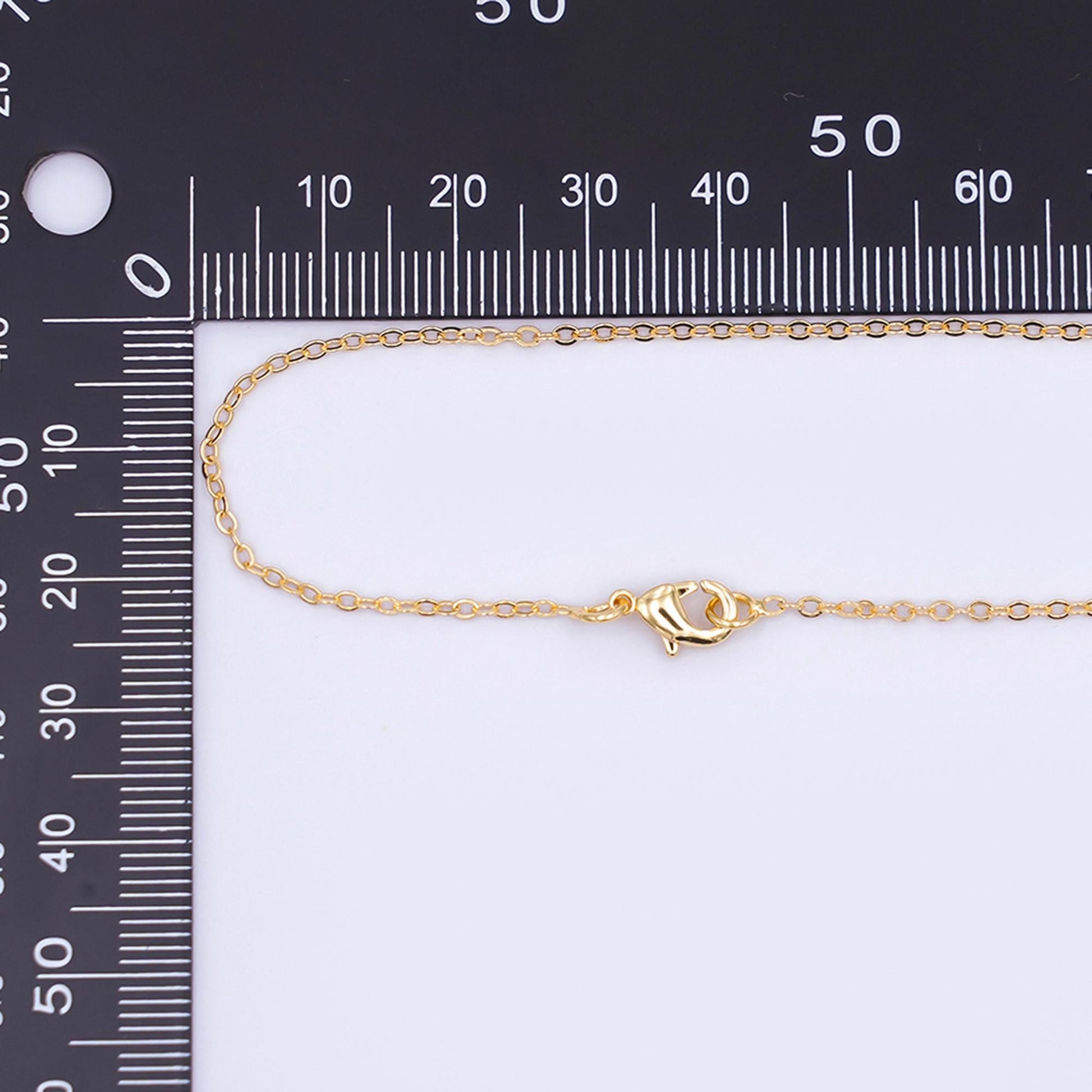 14K Gold Filled 1.7mm Dainty Cable Chain 20 Inch Layering Chain Necklace | WA-3093