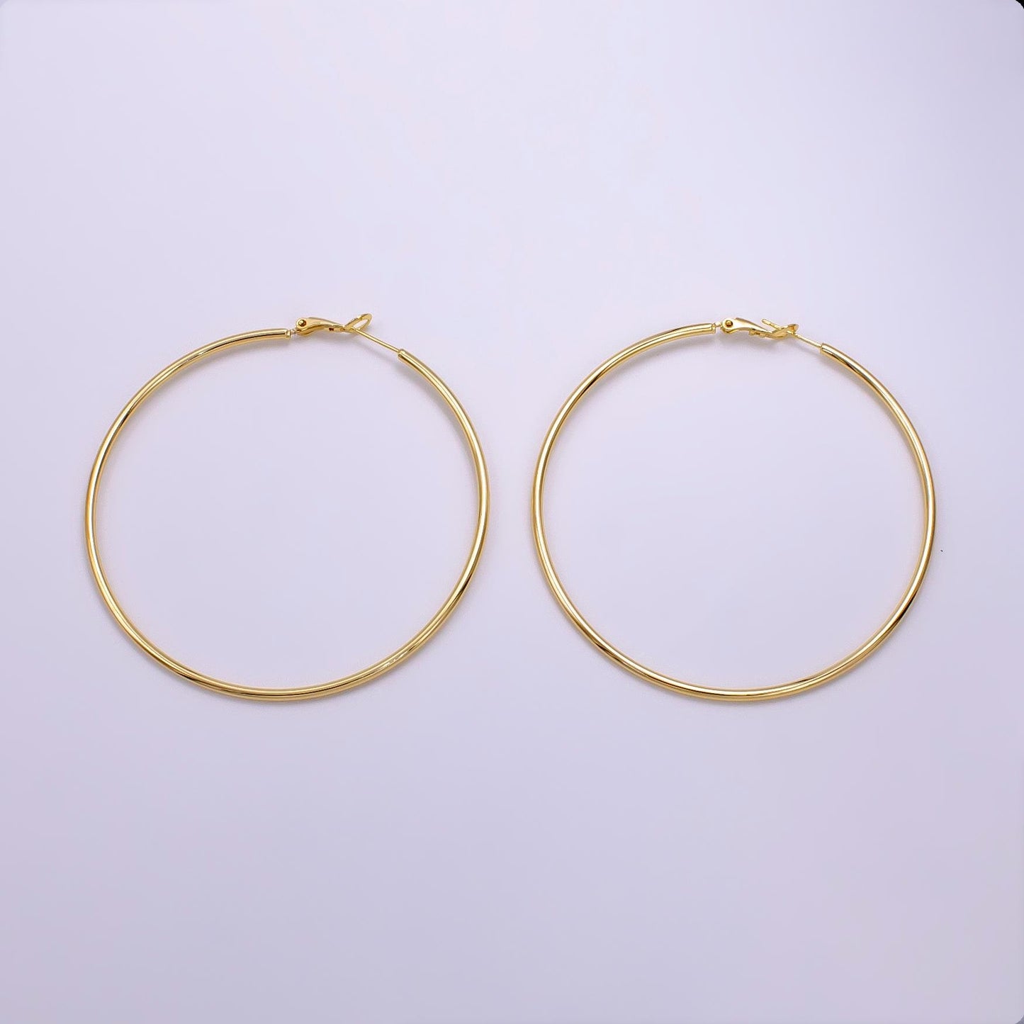 Dainty hoop earrings, Simple round earring Minimalist hoop earrings 14K Gold Filled Earring Supply AB1281