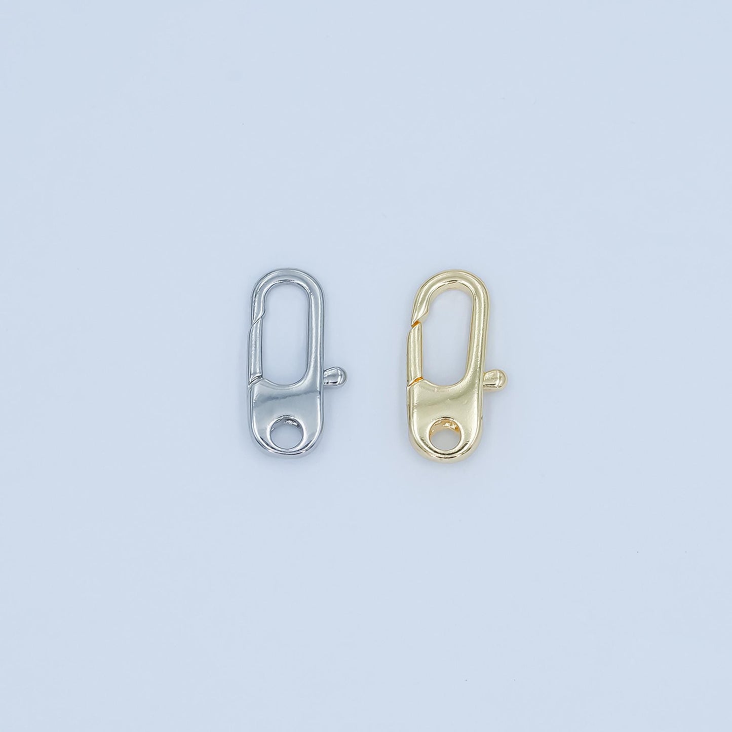 MiniGold or Silver Lobster Clasp for Jewelry Making – Secure Necklace and Bracelet Clasp – DIY Jewelry Findings and Accessories Z1101