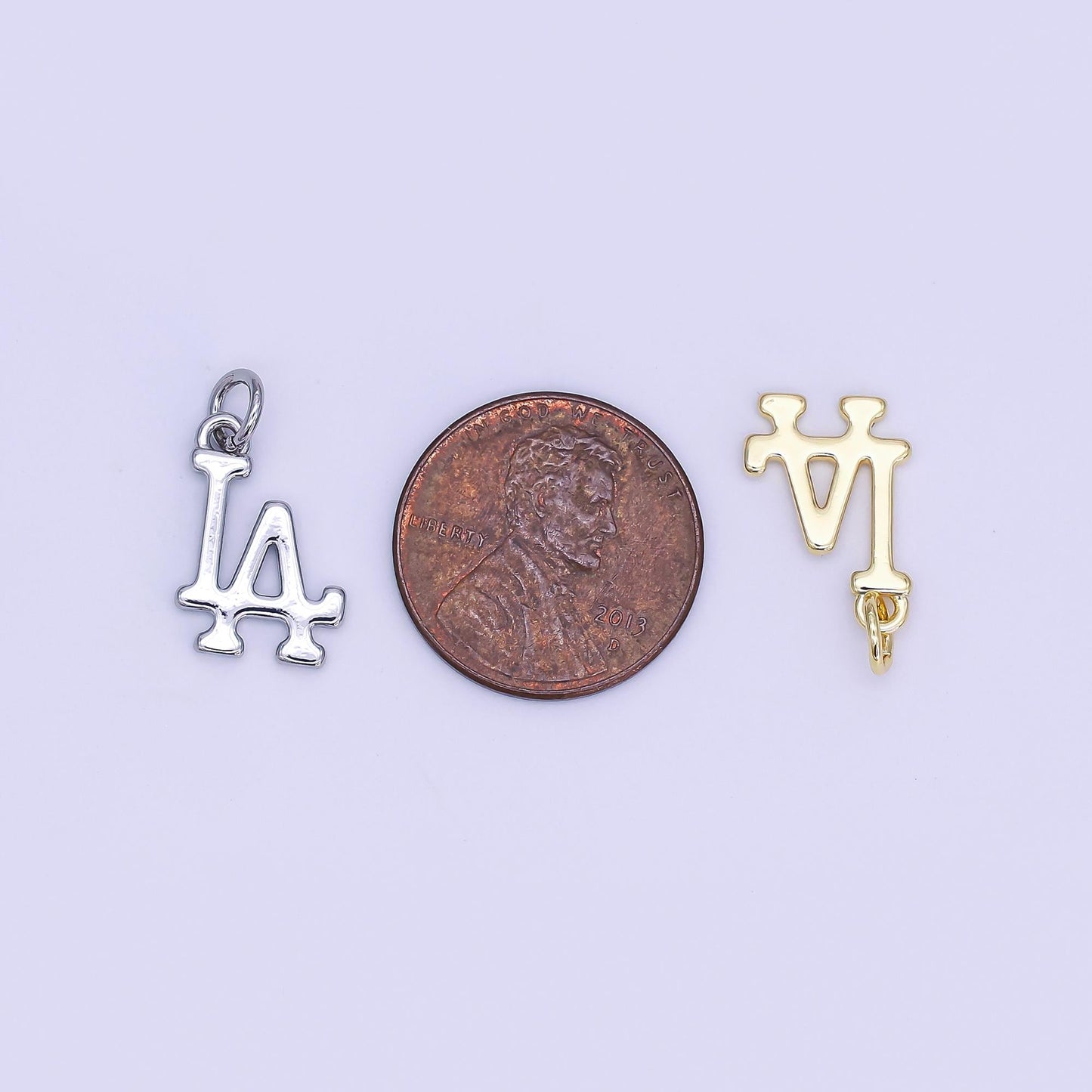 Dainty Gold Los Angeles charm Silver minimalist jewelry la state sign travel Sport pendants necklace bracelet California State N059
