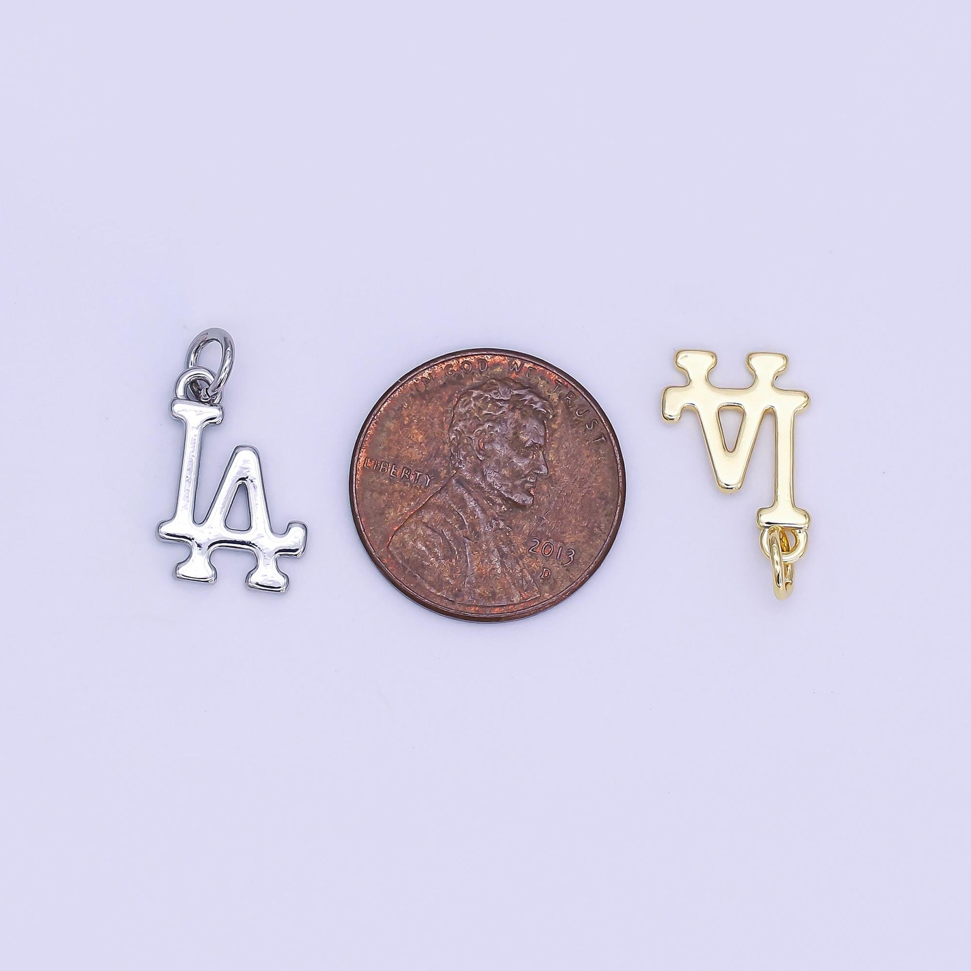 Dainty Gold Los Angeles charm Silver minimalist jewelry la state sign travel Sport pendants necklace bracelet California State N059