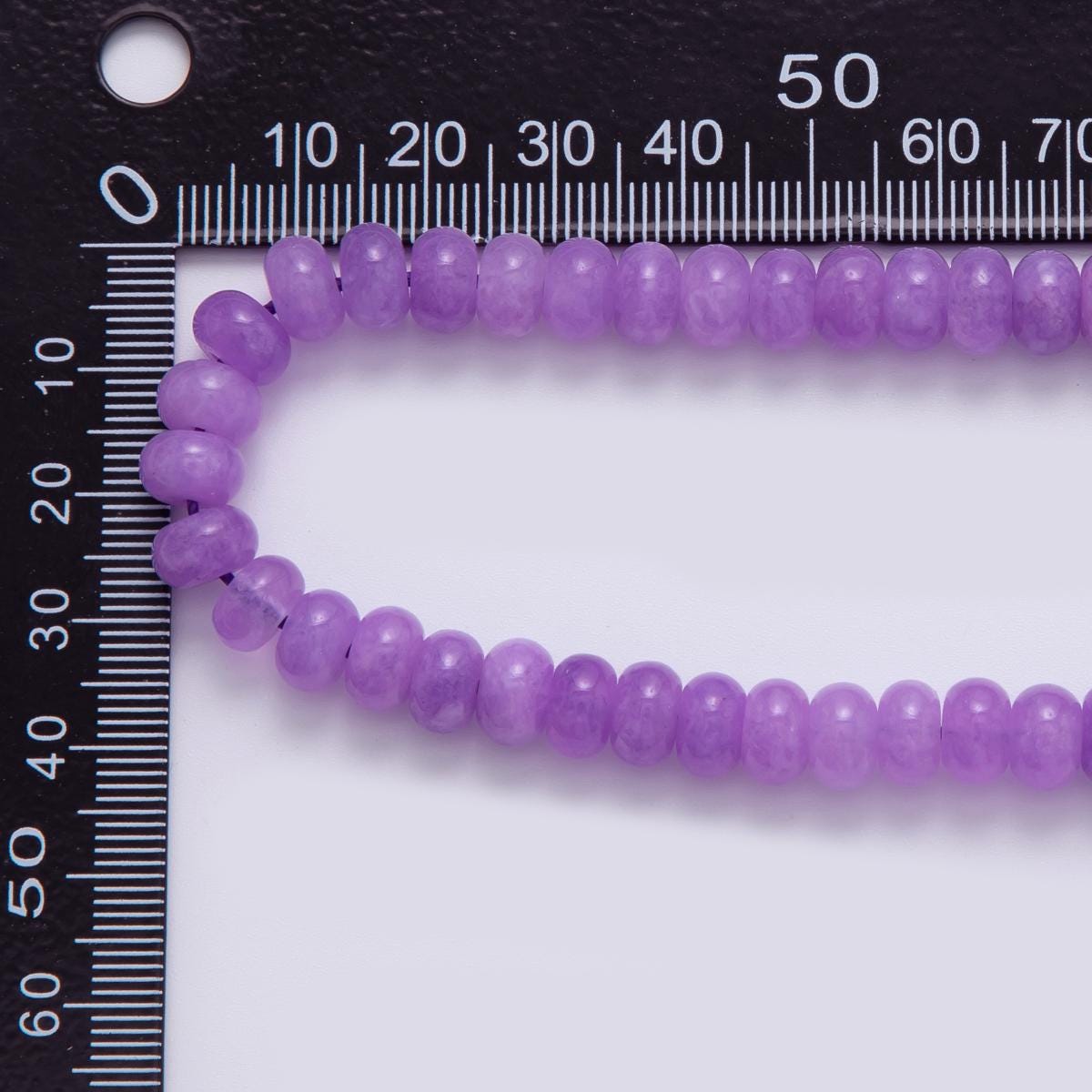 8mm Dark Purple Amethyst Natural Gemstone Bead Strand Finding | WA-563