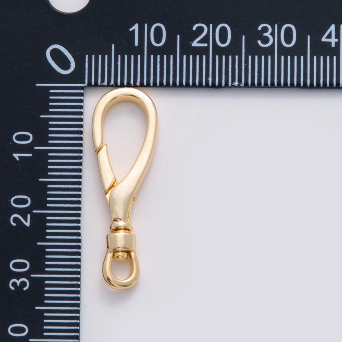 18k gold filled lobster triggerless clasps, 3m1mx10mm push gate clasps in gold silver color swivel clasp Z-1161