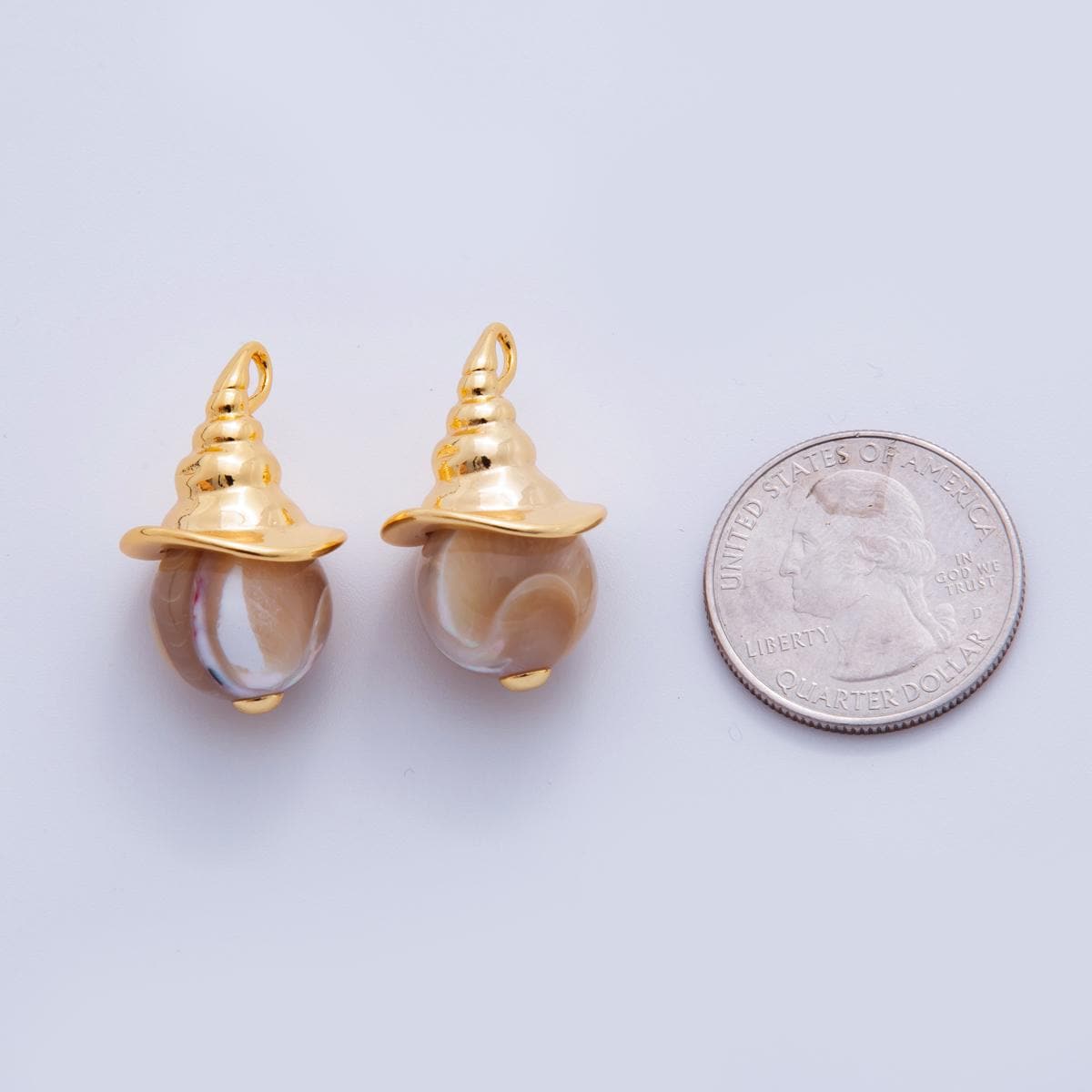 3D witch hat charm Pearl Halloween sorcerers hat pendant Halloween jewelry inspired for necklace bracelet supply Z-1169