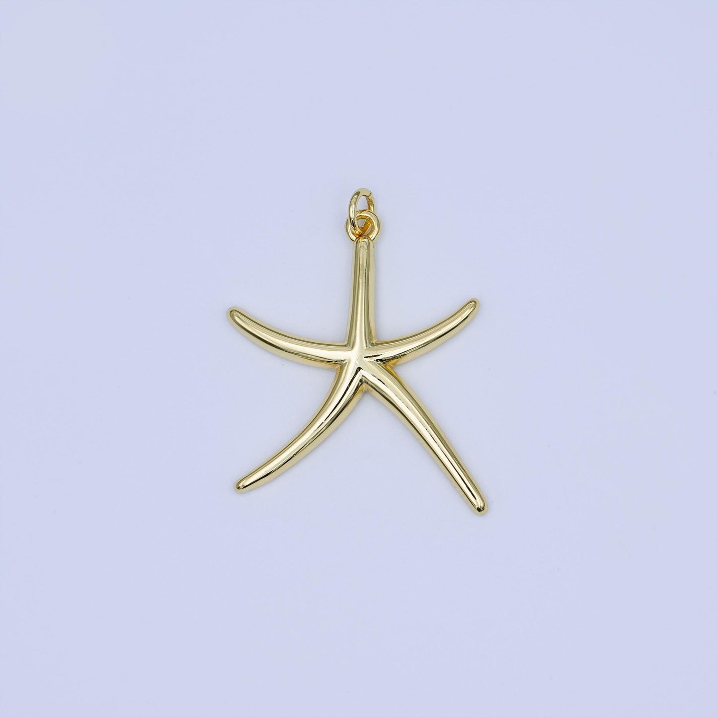 24K Gold Filled Minimalist Starfish Charm | M918
