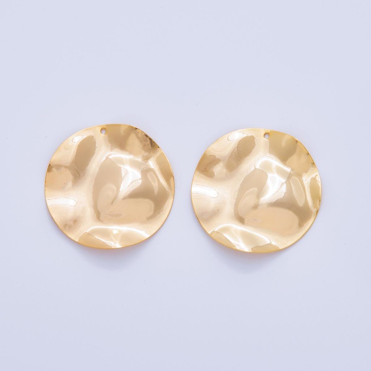 Dainty Gold Molten Abstract Charms Geometric Gold Earring Findings Dangle Charm for Earring Components DIY Jewelry Making Z-1185