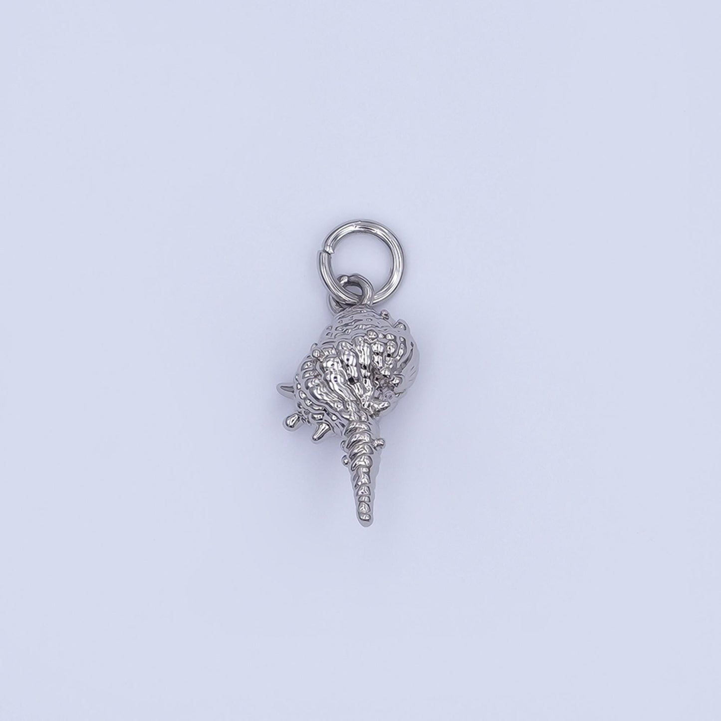 24K Gold Filled 16.5mm Conch Sea Shell Charm in Gold & Silver | AF477
