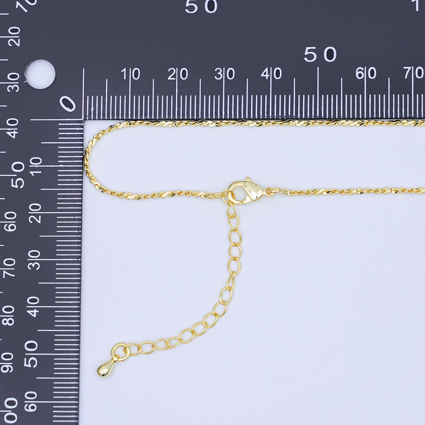 24K Gold Filled 1.5mm S-Link 16 Inch Chain Necklace | WA-3226