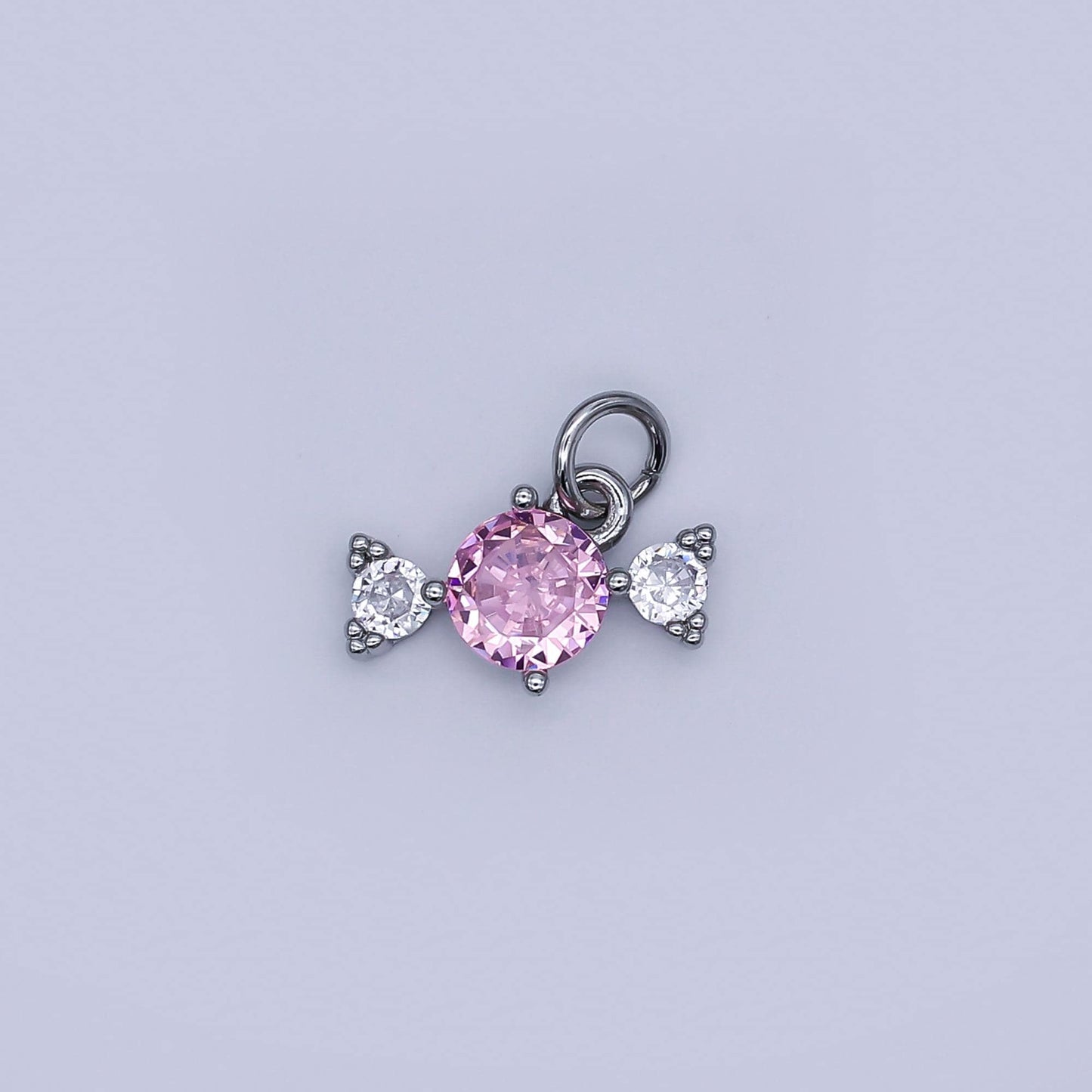 Tiny Cubic candy charm 24k gold filled candy pendant add on foodie jewelry making supplies N-913