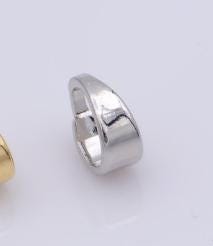 6mm Bail For Pendant Snap-on for Pendant, Clip On Bails Bail and Necklace Jewelry Making And Wholesale Findings in Silver K-884