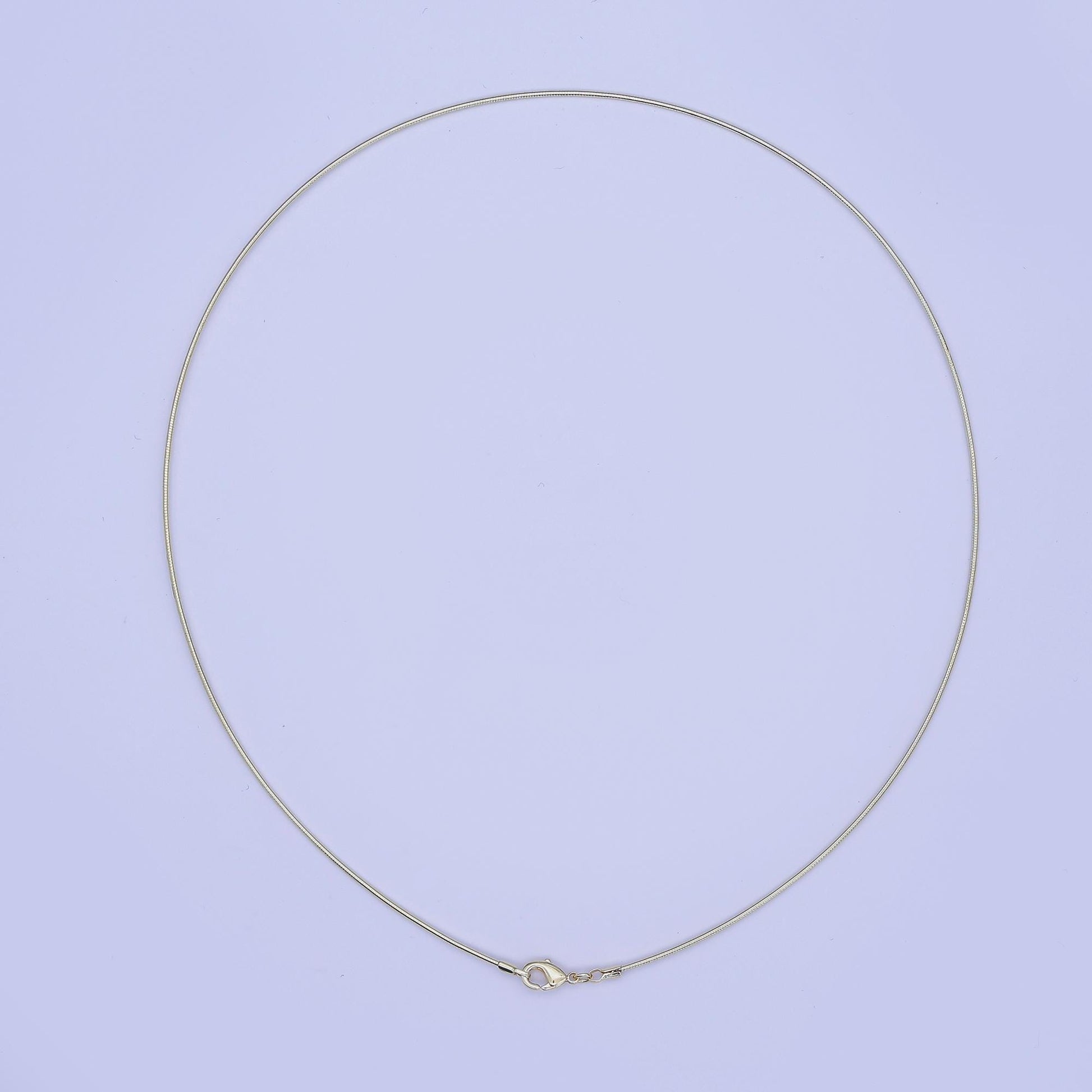 Collar Necklace Gold herringbone Chain 24k Gold Filled Collar dainty ready to wear chain for minimalist jewelry WA-3136