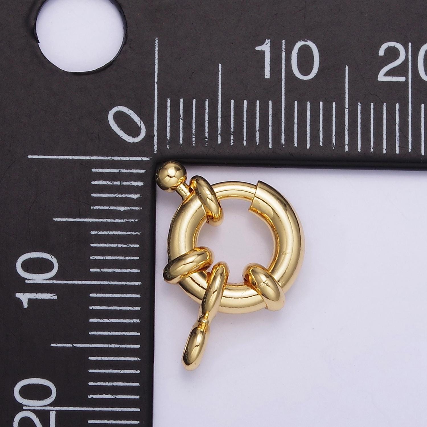 14K Gold Filled 15mm Sailor Clasps Closure Findings | Z811