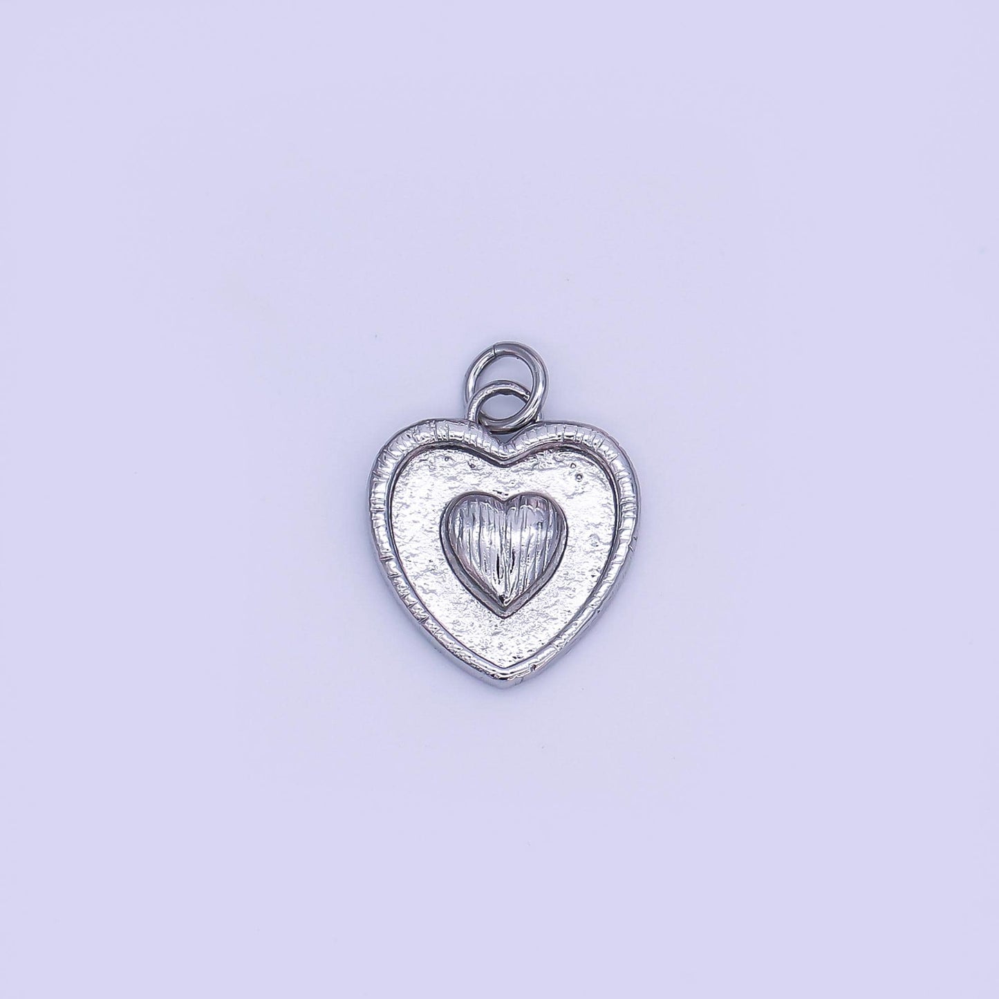 Mini 24K Gold filled heart charm necklace sunburst gold pendant, dainty heart love valentine gift necklace supply AJ-291