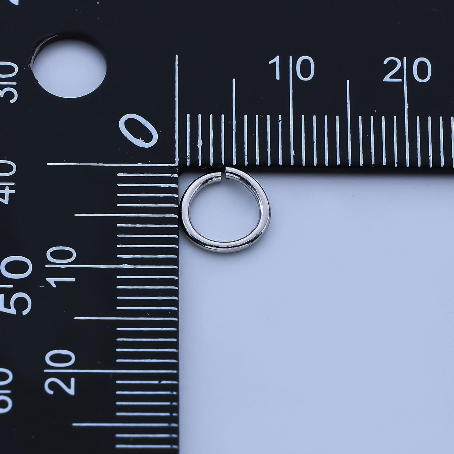 1mm x 8mm (18 gauge) 67x gold filled jump ring gold open jump rings, jewelry making supplies sp1641
