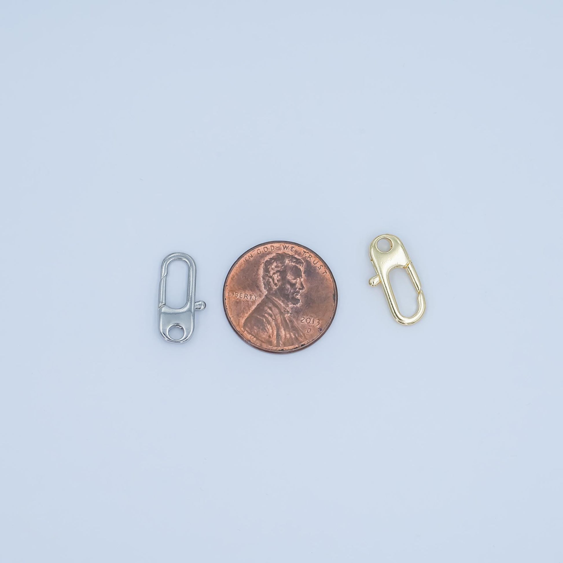 MiniGold or Silver Lobster Clasp for Jewelry Making – Secure Necklace and Bracelet Clasp – DIY Jewelry Findings and Accessories Z1101