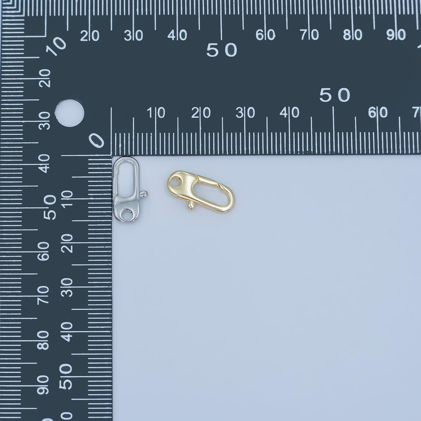 MiniGold or Silver Lobster Clasp for Jewelry Making – Secure Necklace and Bracelet Clasp – DIY Jewelry Findings and Accessories Z1101